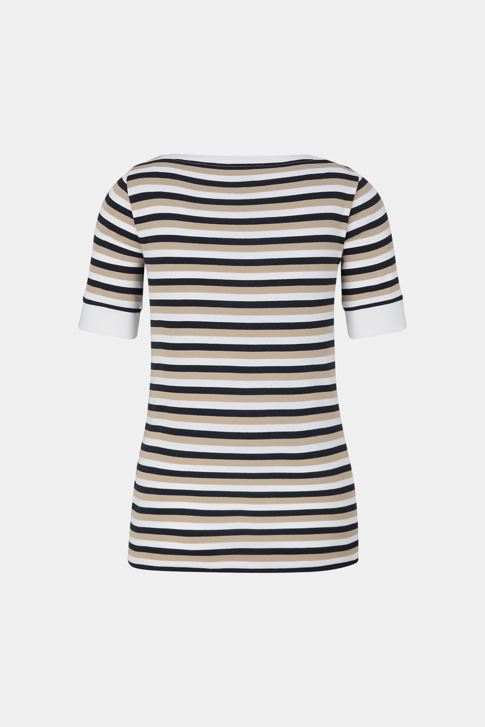 Jackie T-shirt in Navy blue/Beige - 5