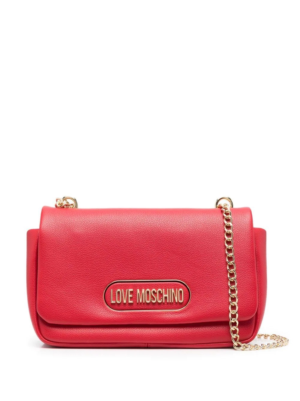 logo-embellished shoulder bag - 1