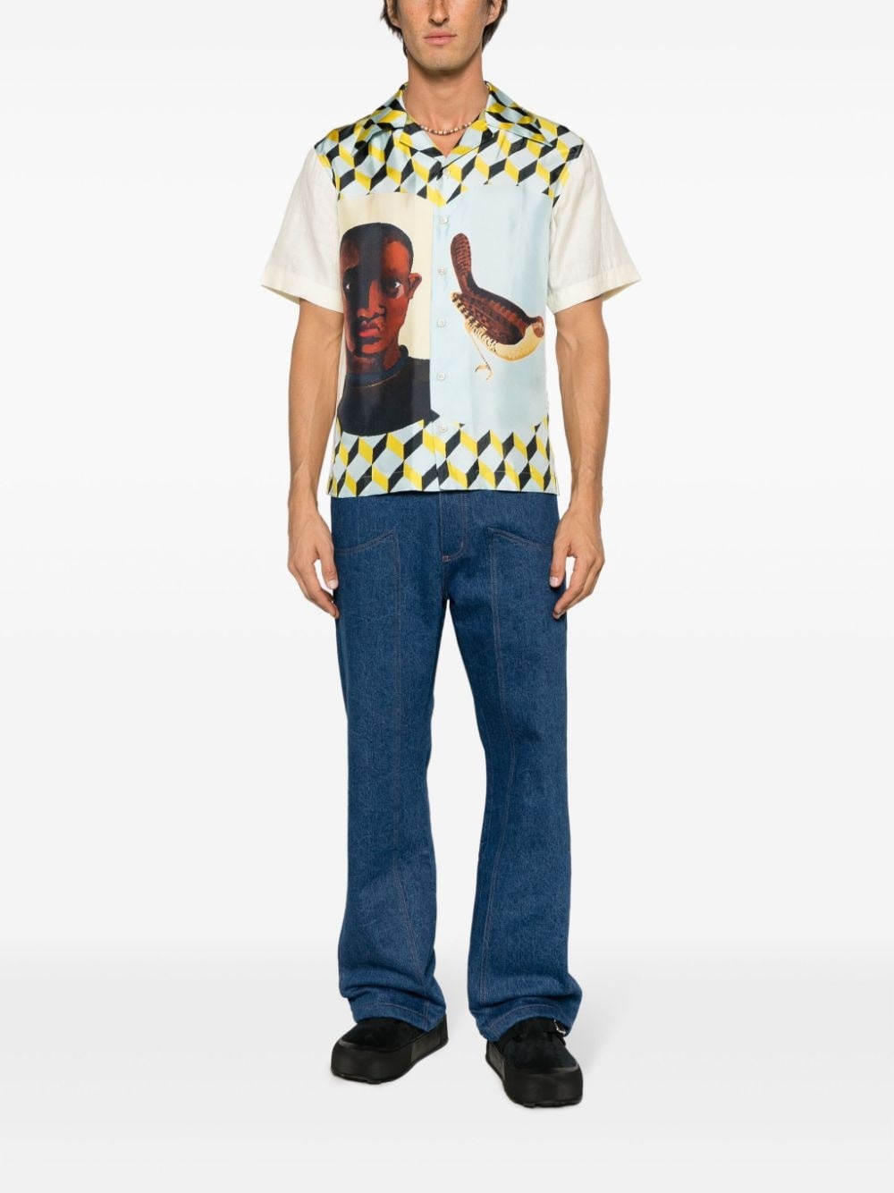 Cymbal mid-rise straight-leg jeans - 2
