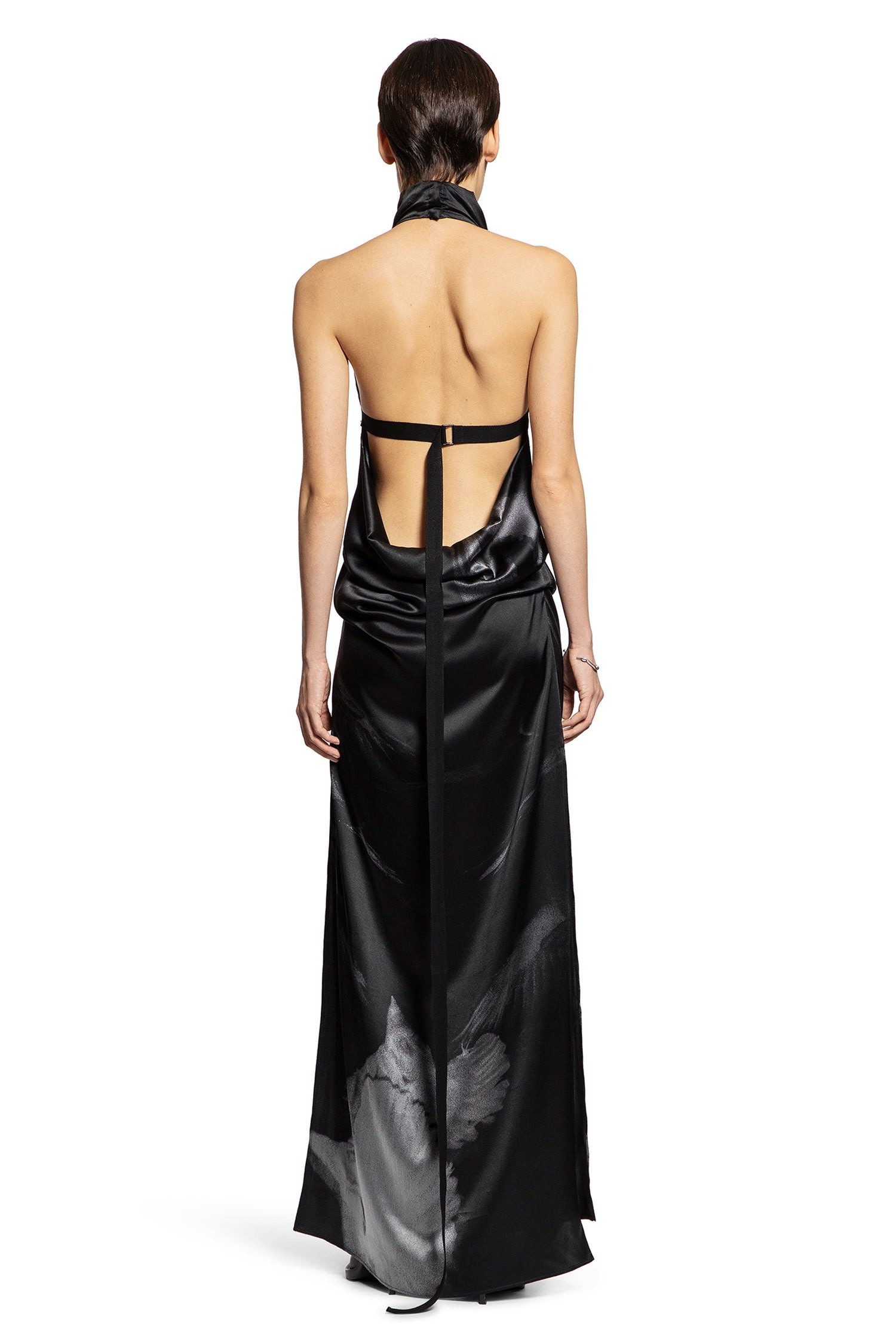Rut Highneck Open Back Maxi Dress - 4