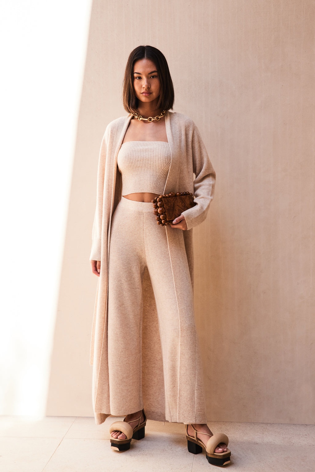 SALEN KNIT CARDIGAN - 2