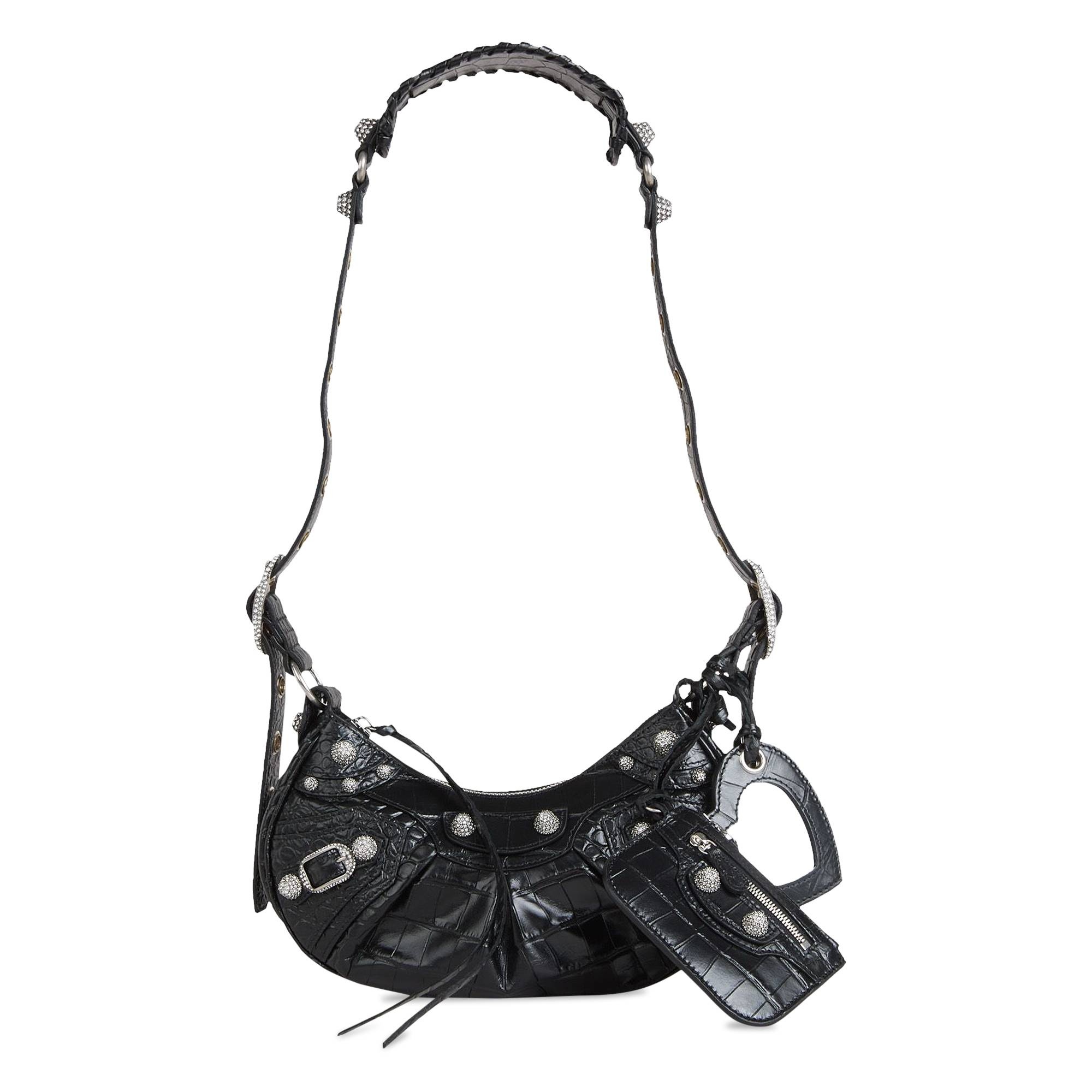 Balenciaga XS Le Cagole Shoulder Bag 'Black' - 1