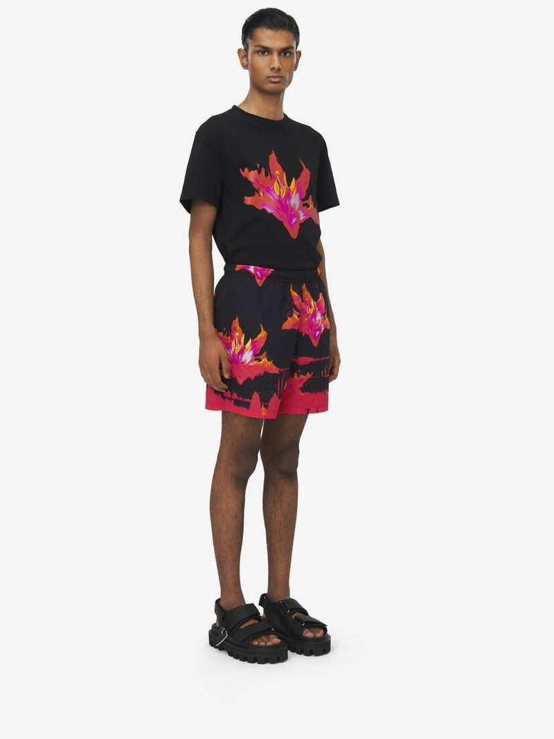 Fire Lily Swim Shorts 3