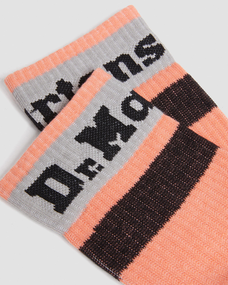 Athletic Logo Organic Cotton Blend Socks 3