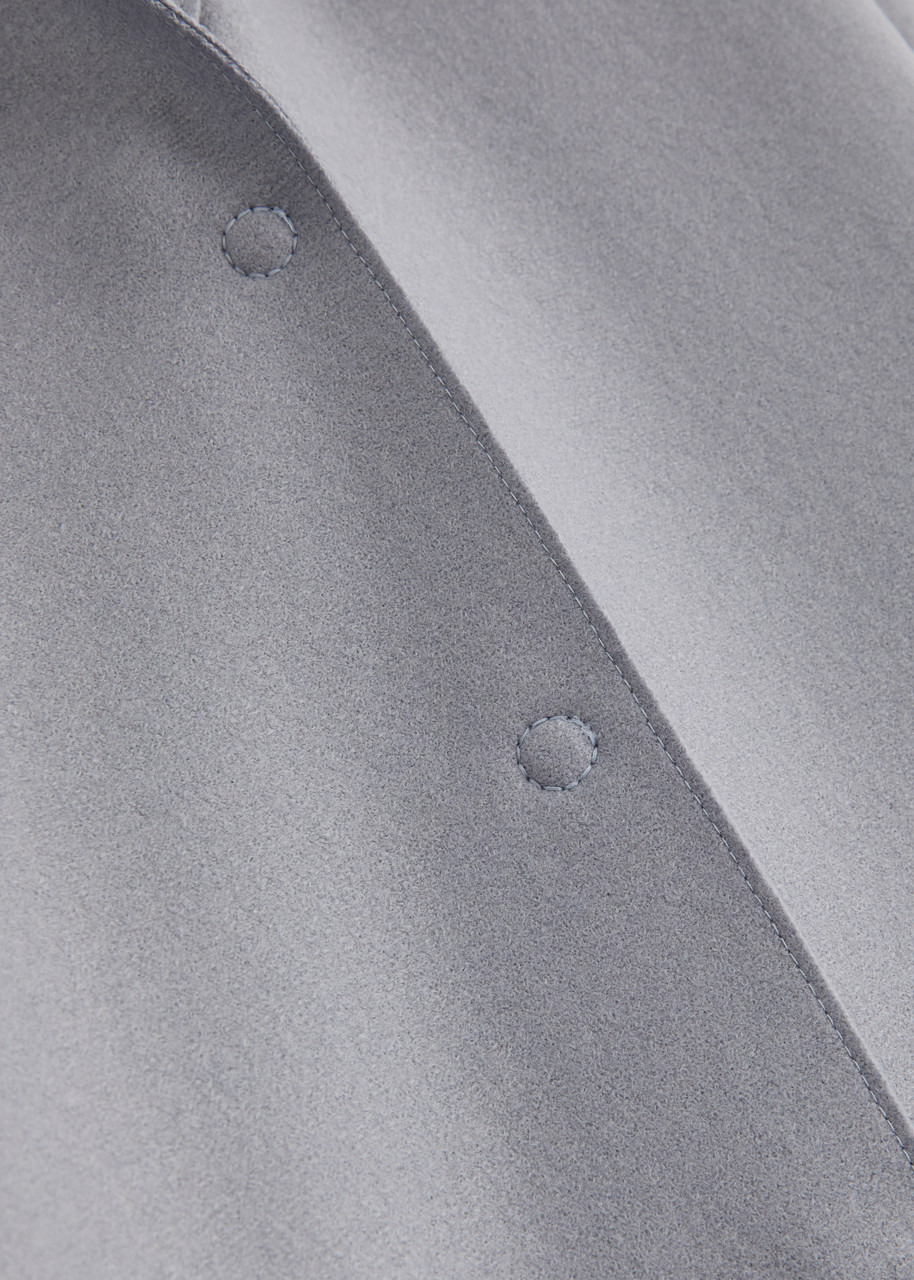Harris Wharf London Cocoon Wool-felt Coat - 5