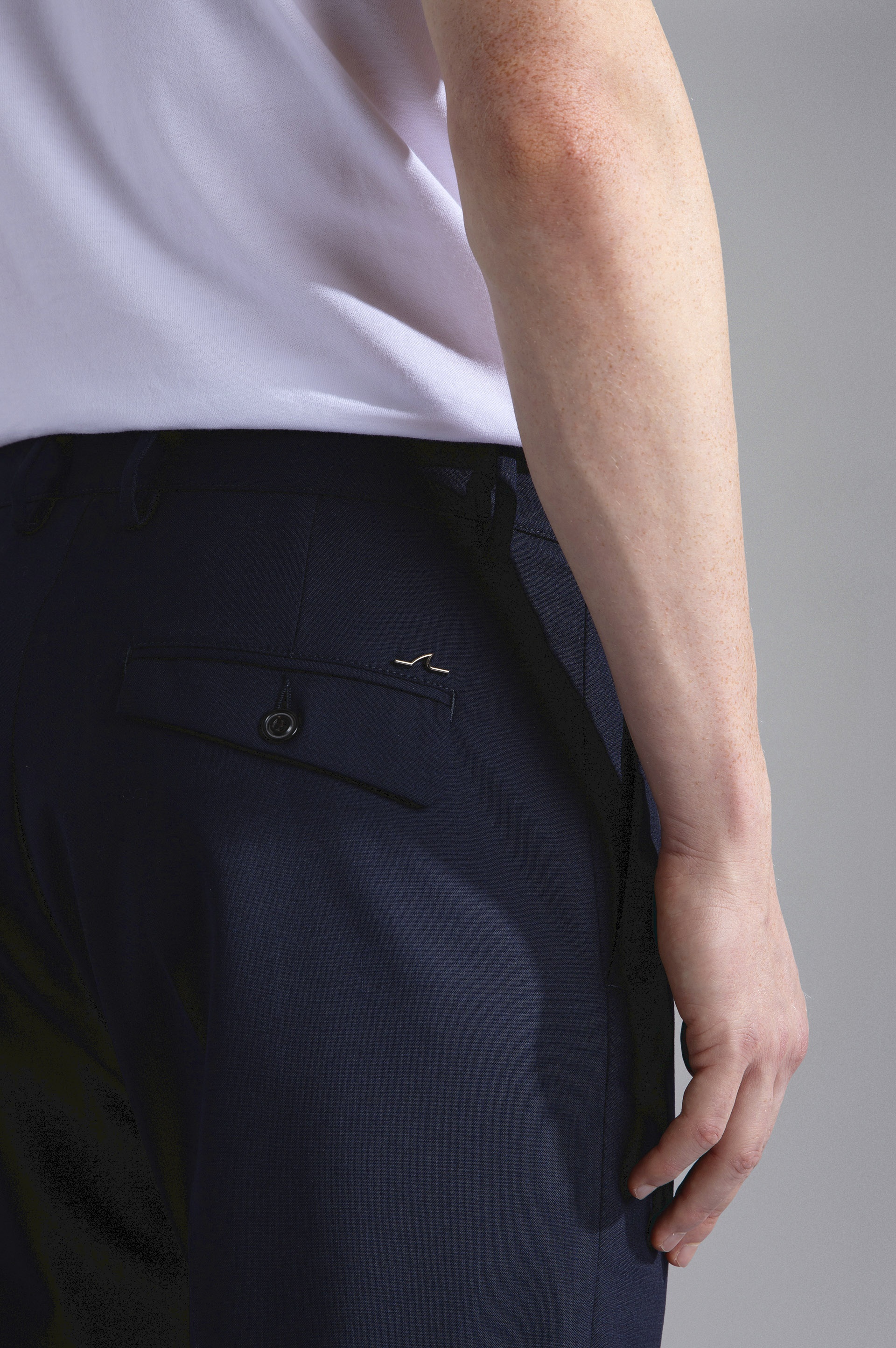 TECHNICAL WOOL TROUSERS - 4