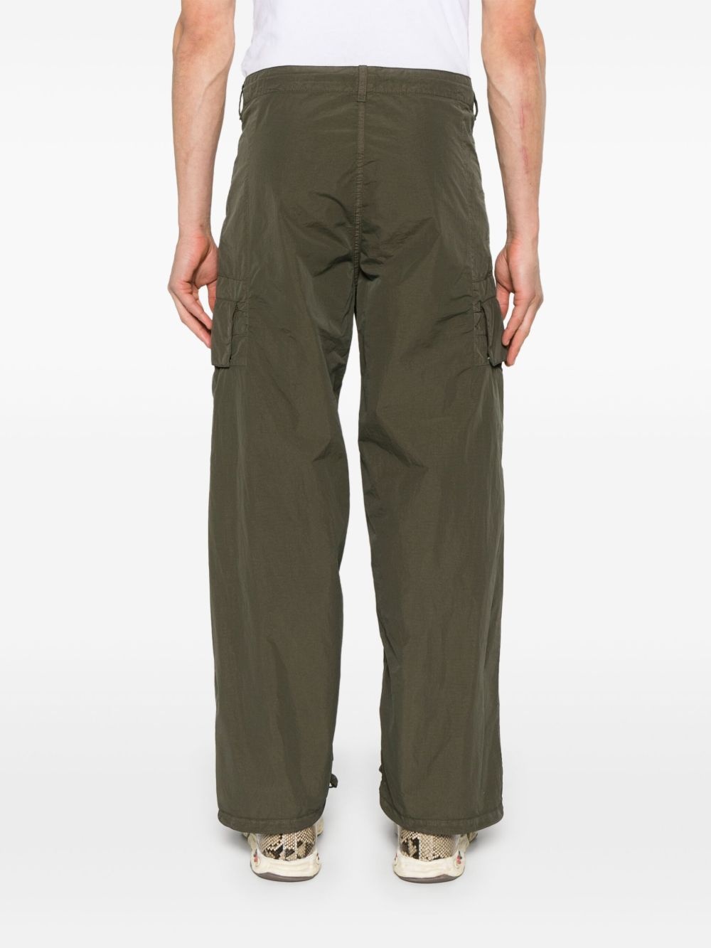 straight-leg cargo pants - 4