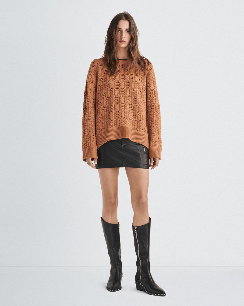 rag & bone Divya Wool Cable Crew
Oversized Fit outlook