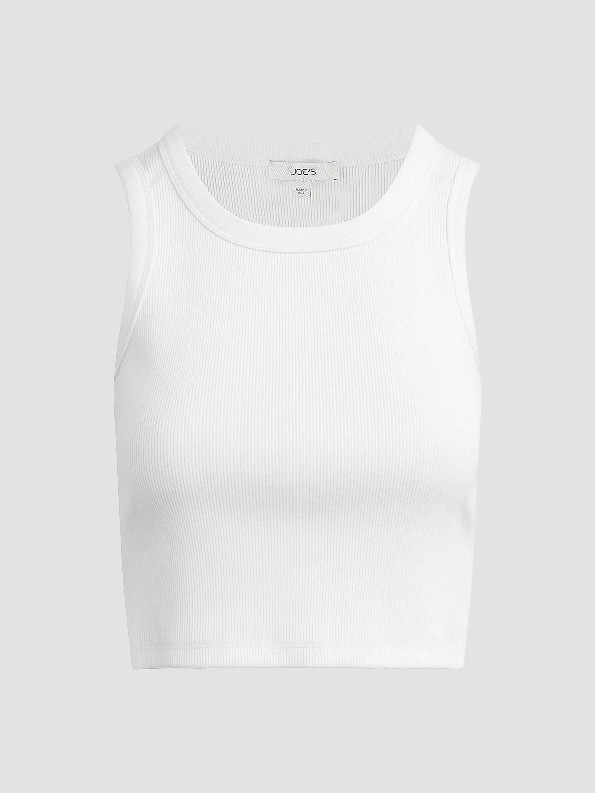 Women's X WeWoreWhat The Ranch Cotton Ribbed Tank - White - 1