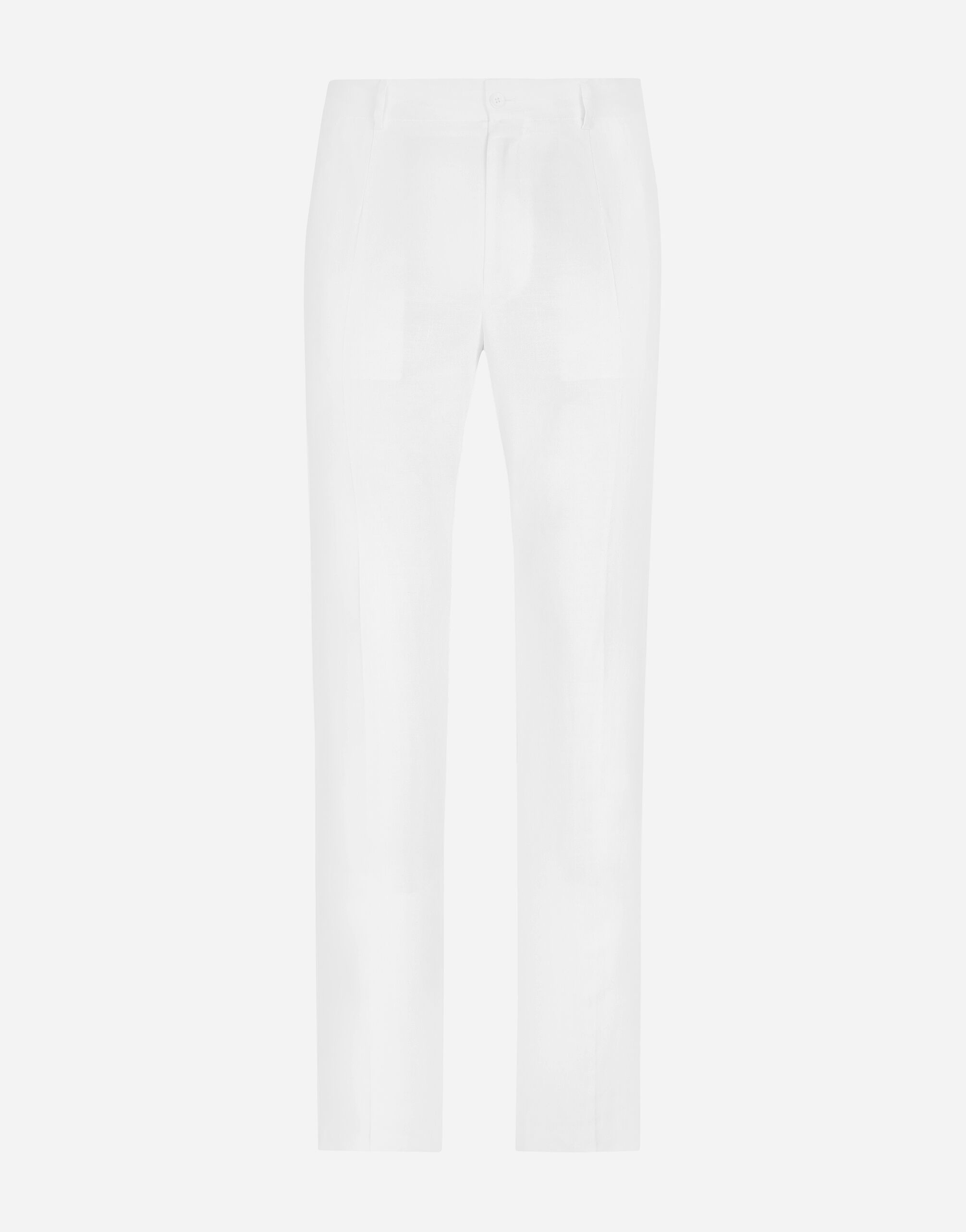Tailored stretch linen pants - 1