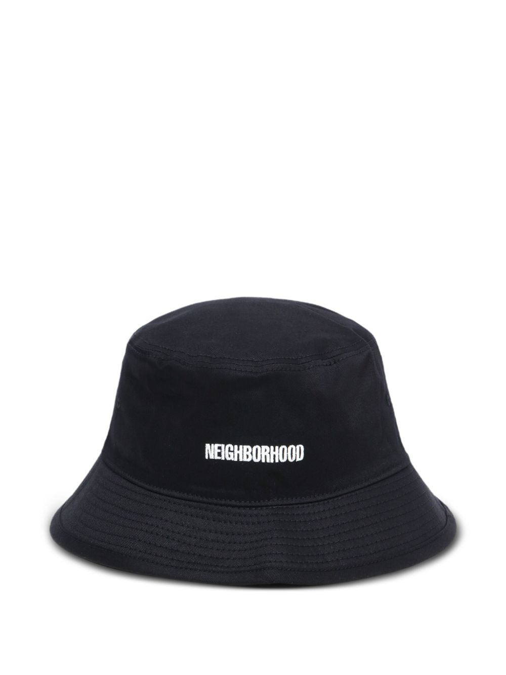 logo cotton bucket hat - 1