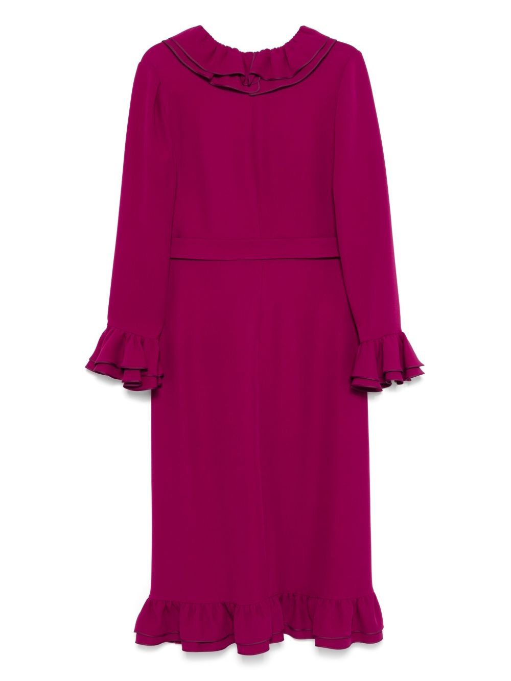 crepe midi dress - 2