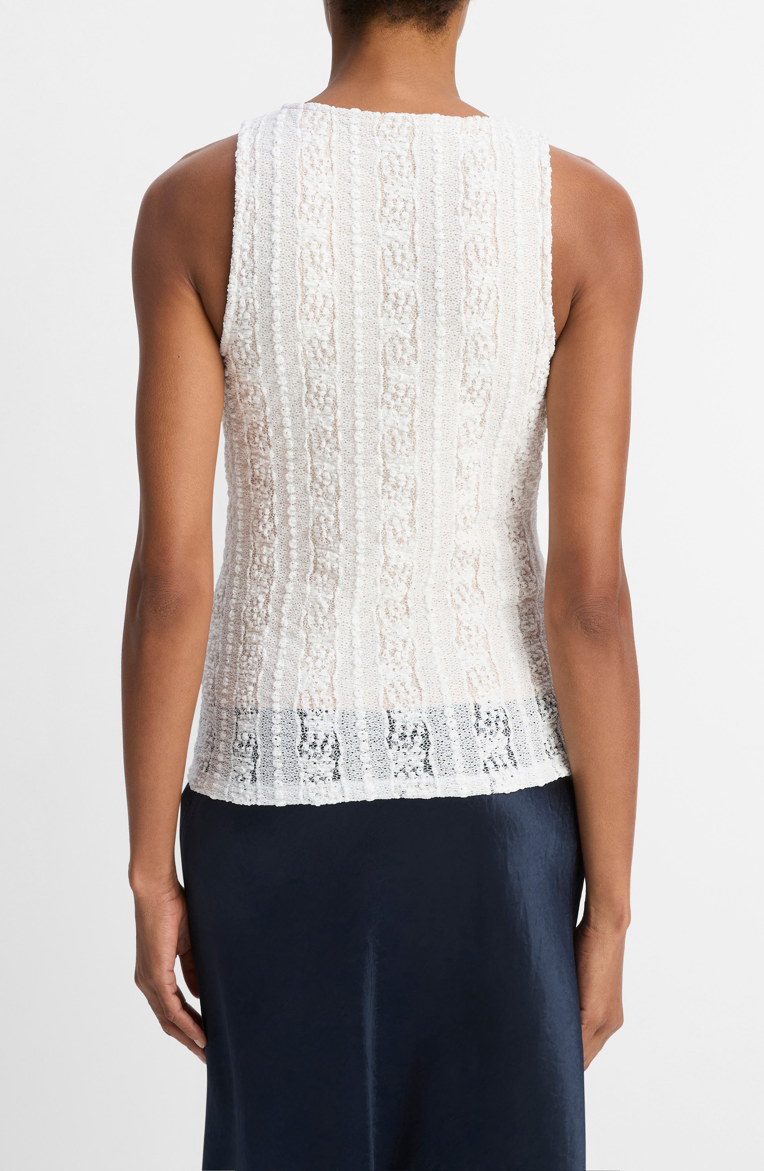 Vince Lace Tank in Off White at Nordstrom - 2