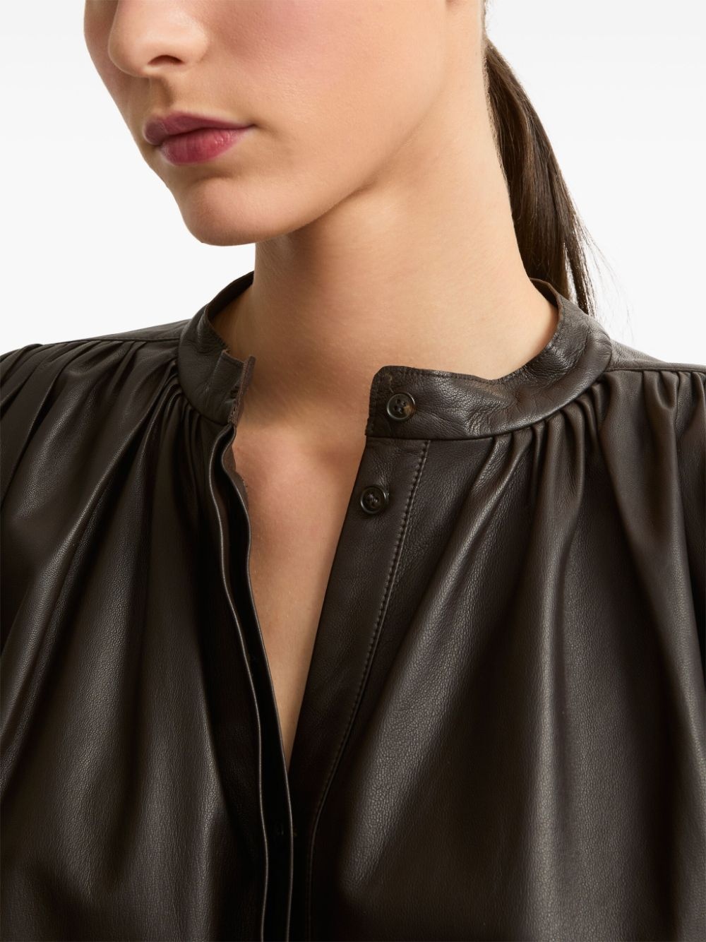 pleated shirt - 4