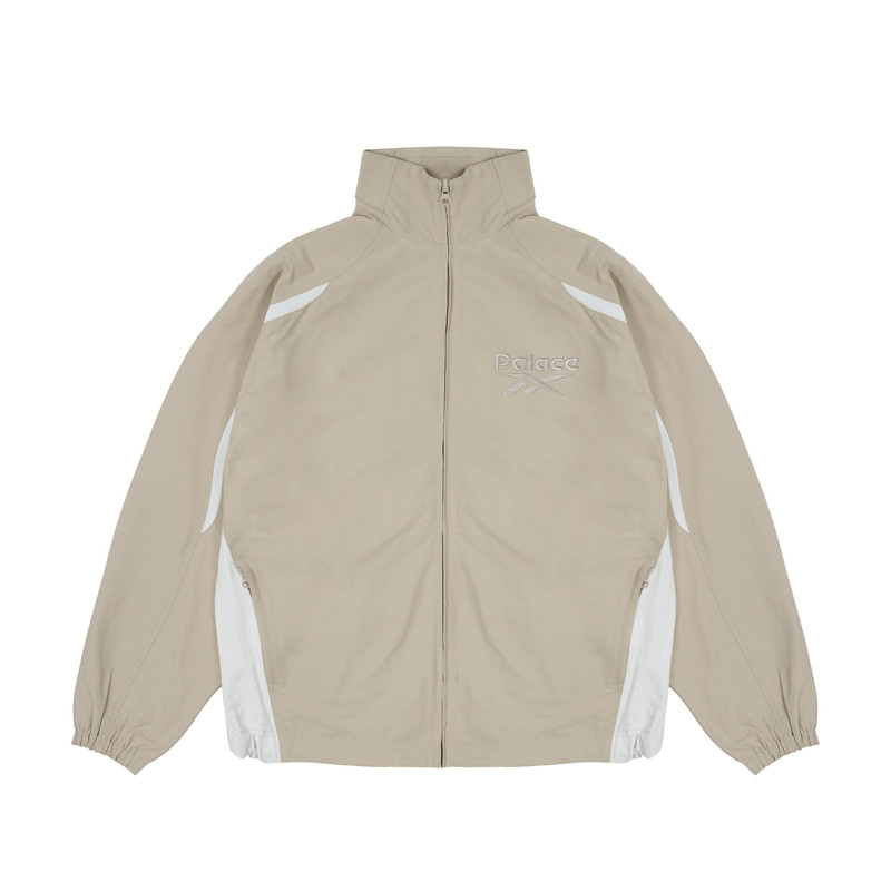 PALACE REEBOK TRACK JACKET OFF WHITE - 1