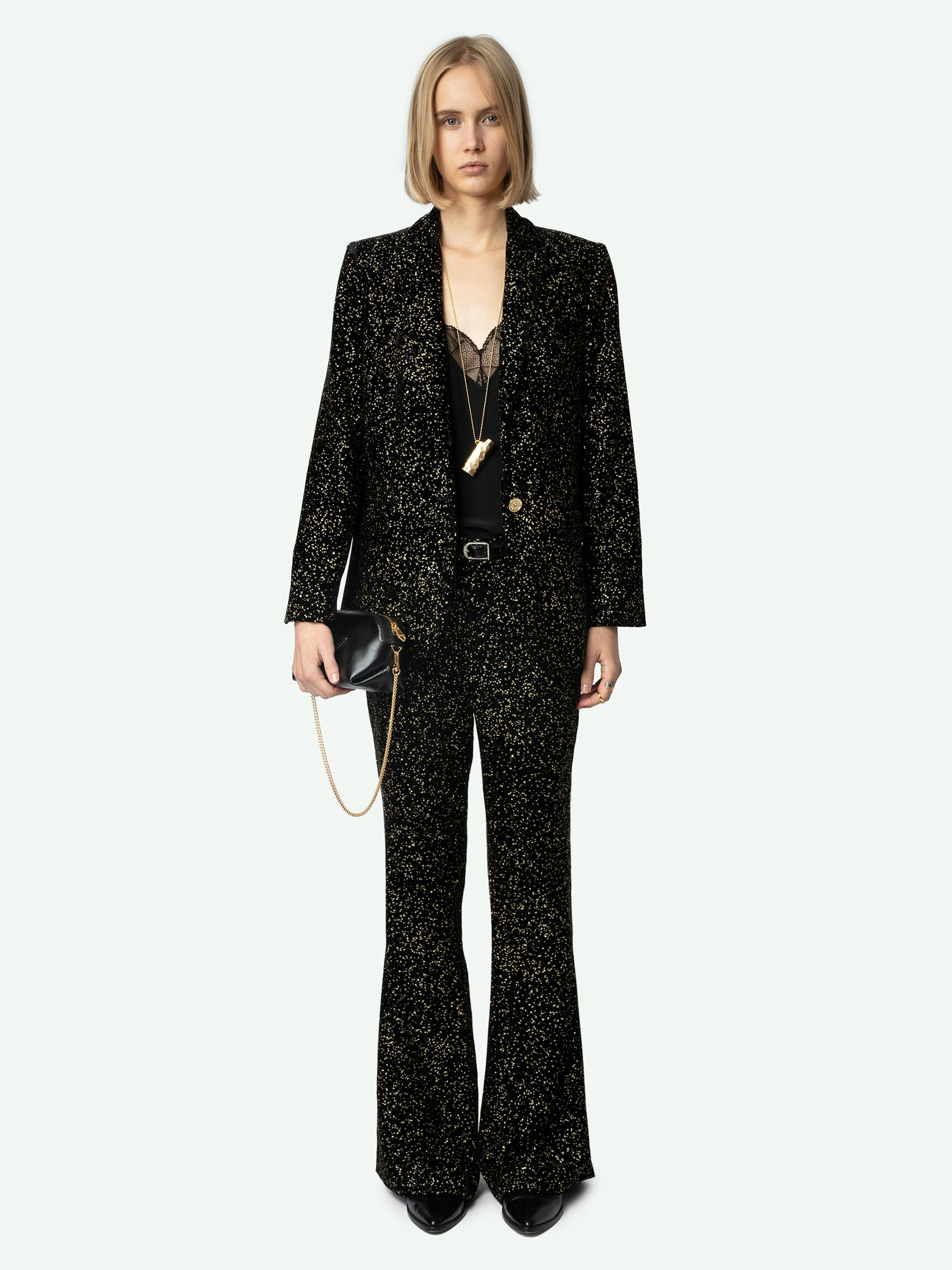 Velvet Valse Blazer - 2