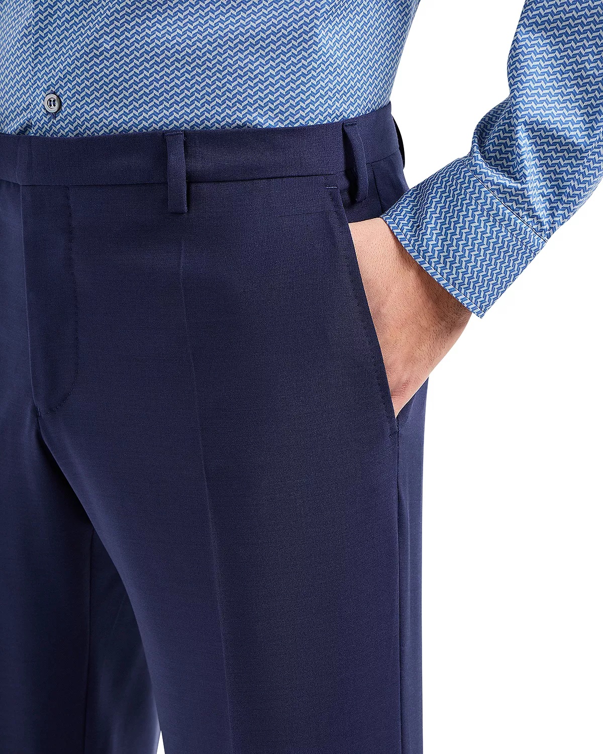 Slim Fit Dress Pants - 4