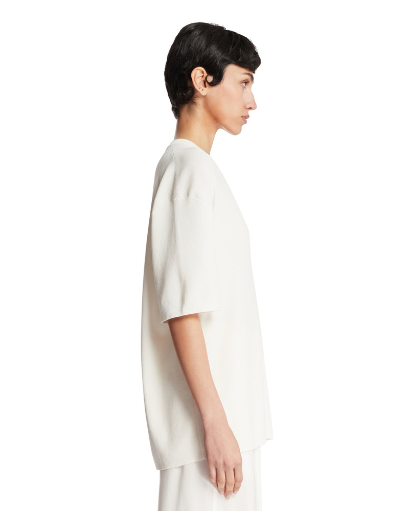 White Cotton T-Shirt 5