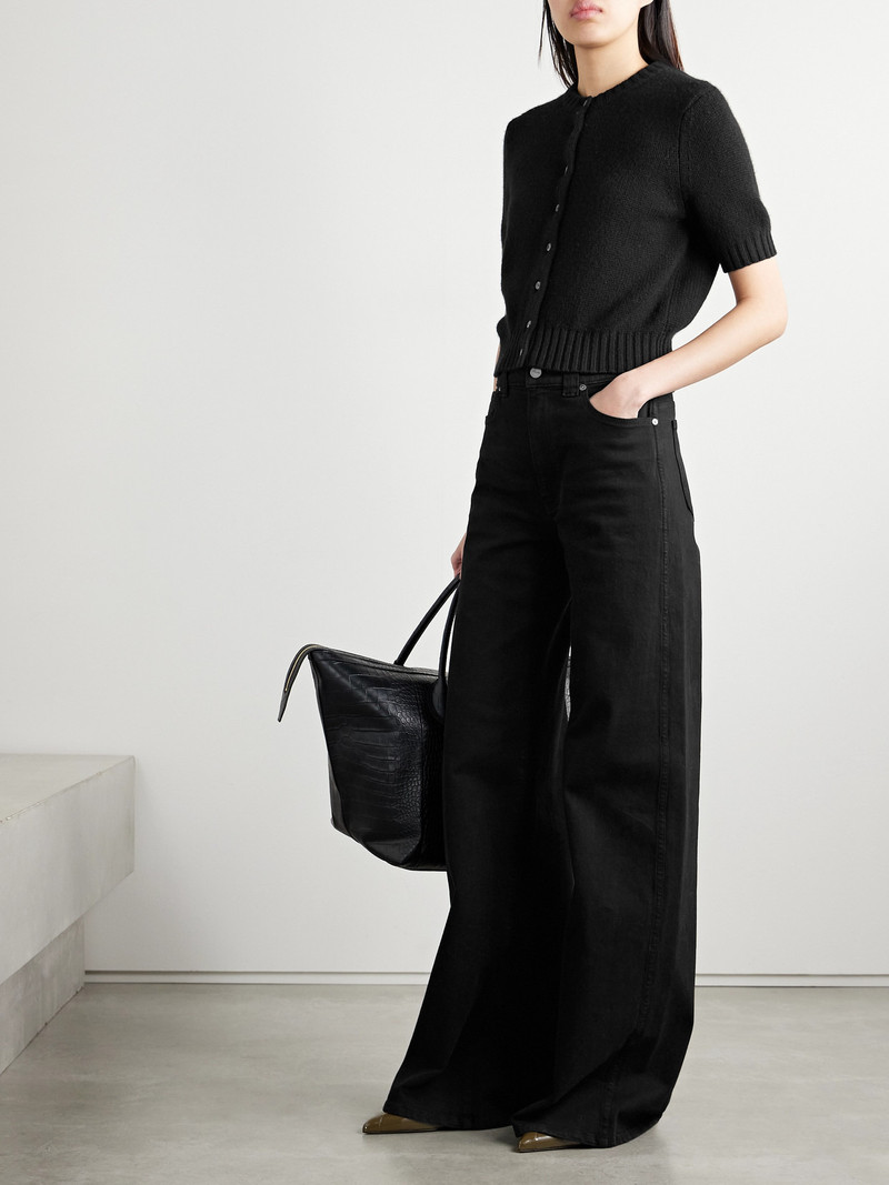 KHAITE Dane High-rise Wide-leg Jeans outlook