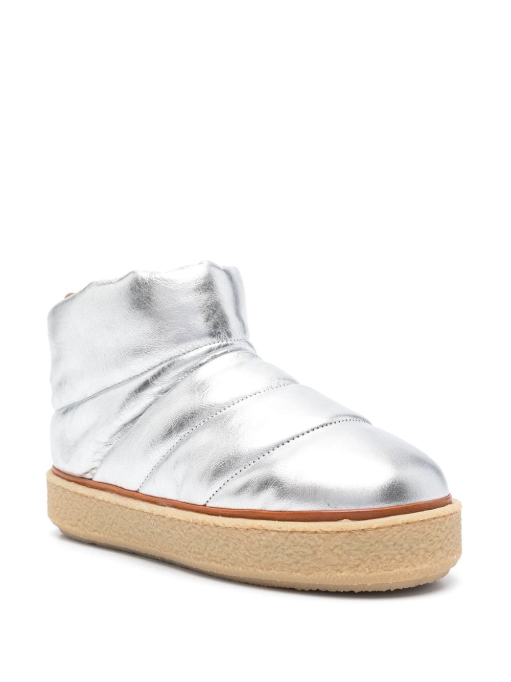 Eskey 55mm quilted ankle boots - 2