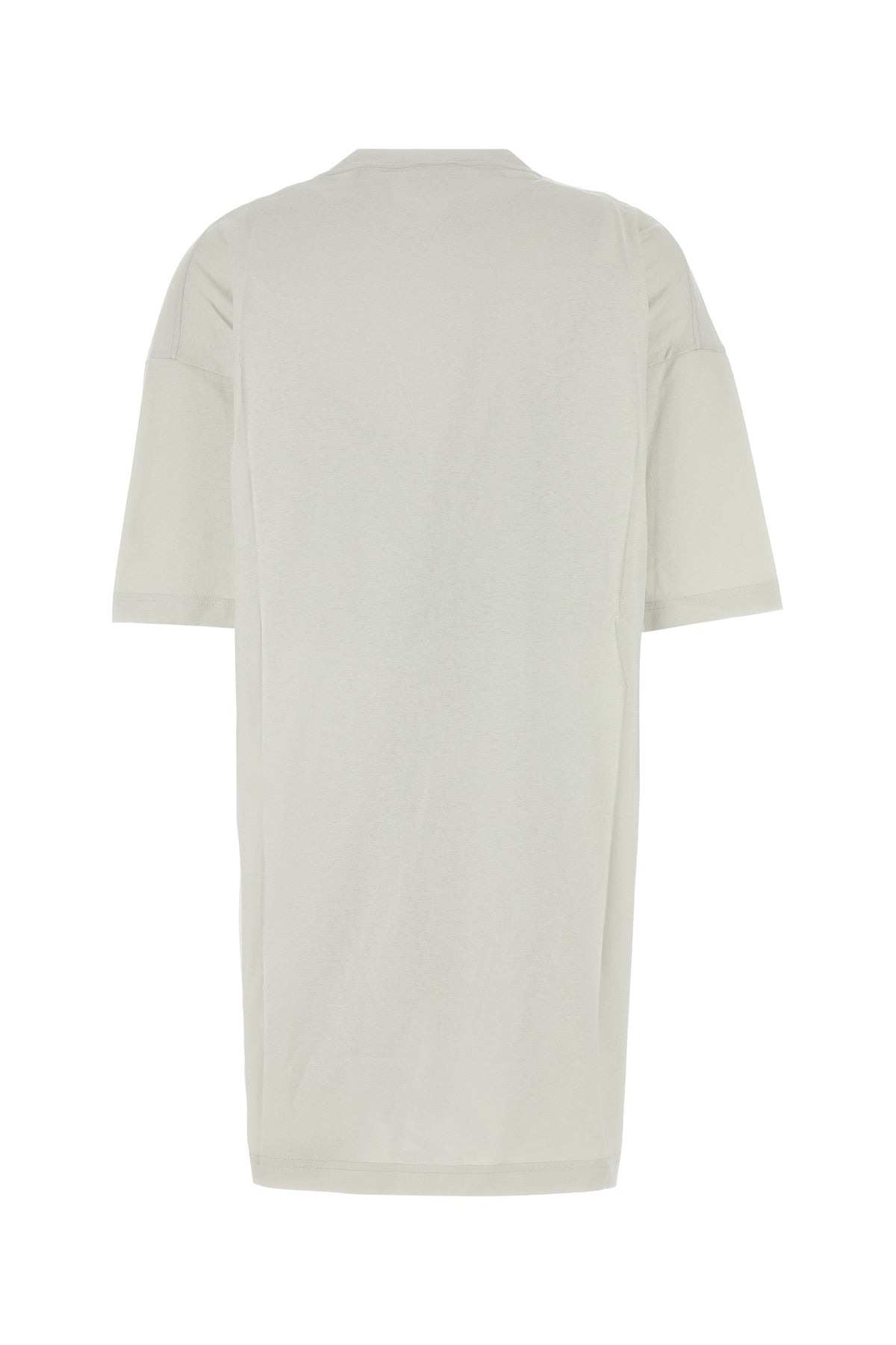 Light grey cotton t-shirt dress - 2