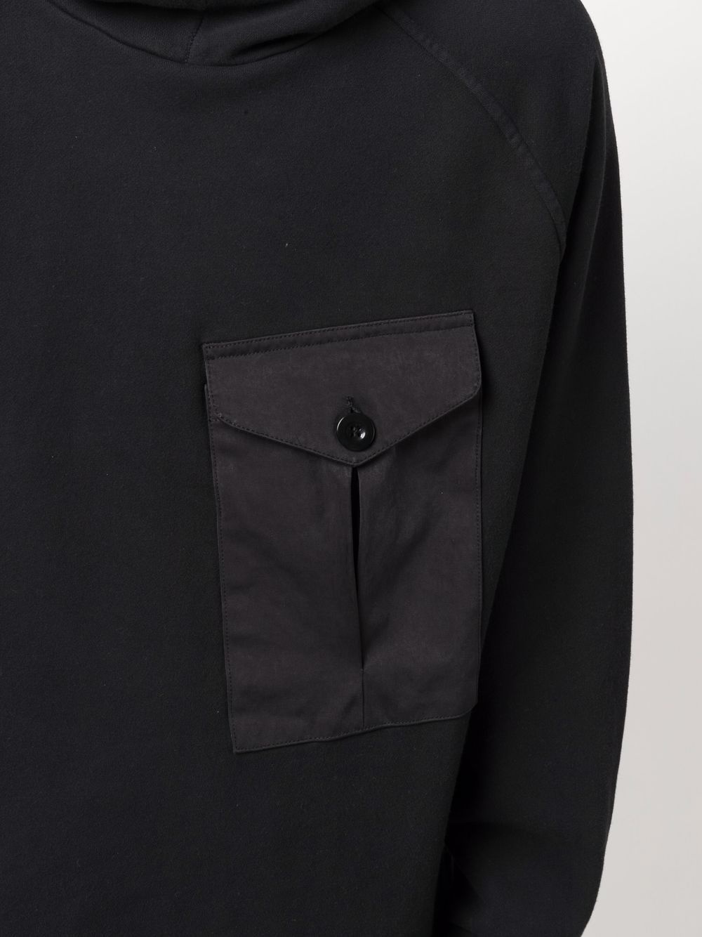 pocket-detail long-sleeve hoodie - 5