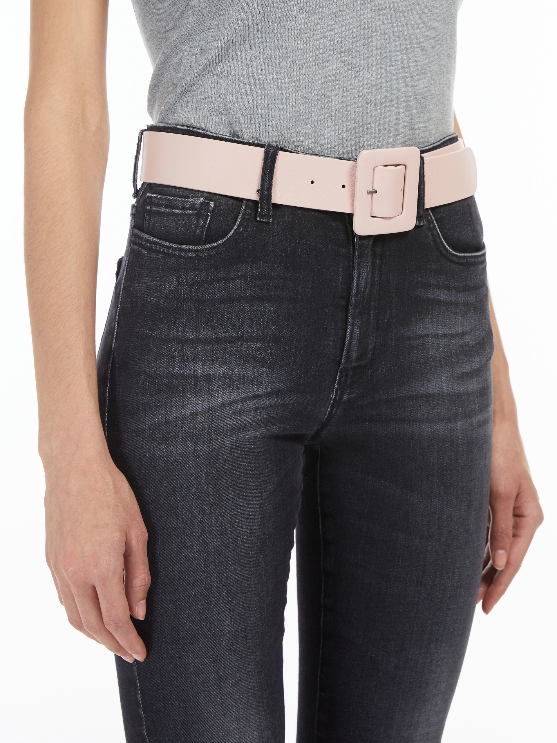 OVVIO Nappa leather belt - 3