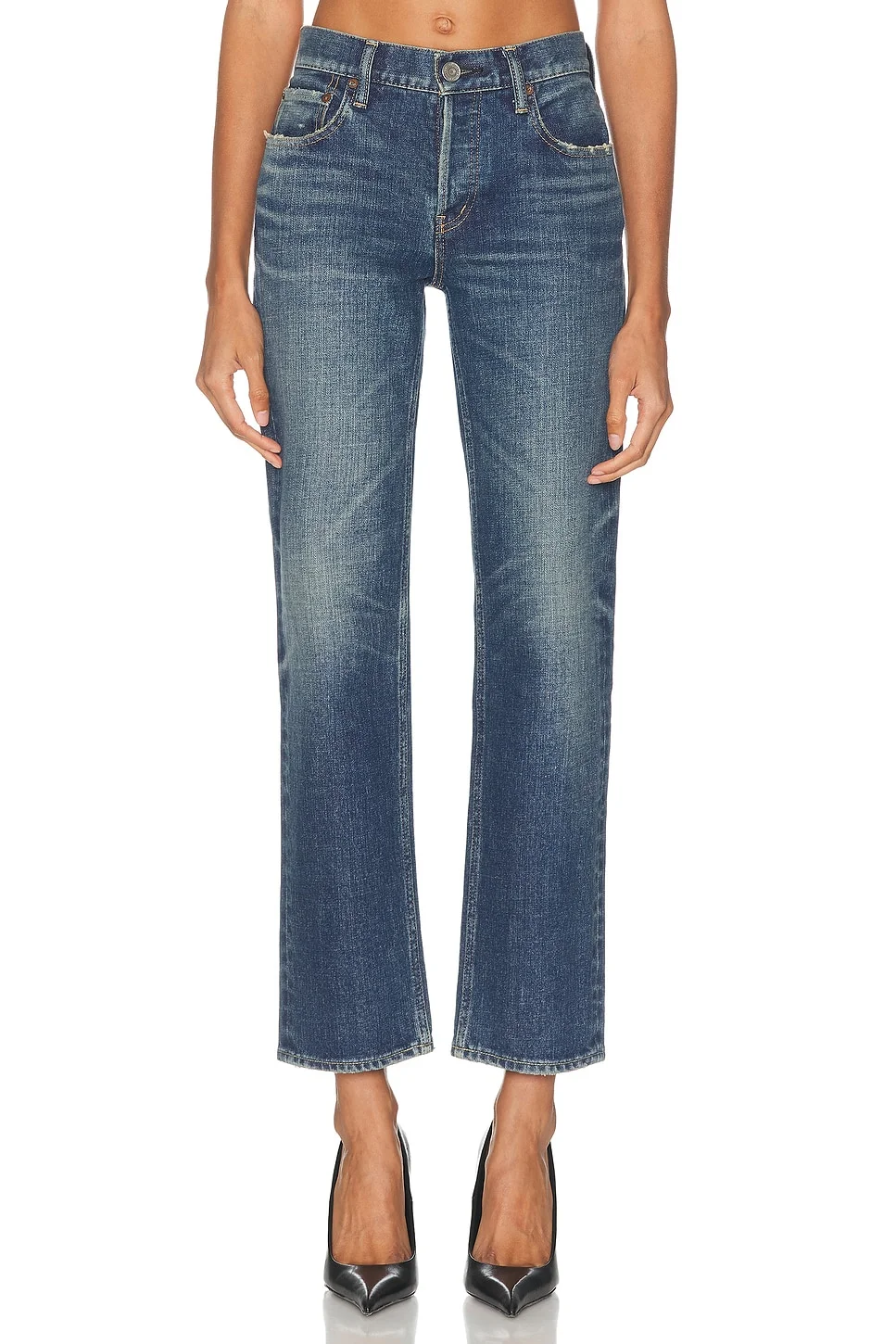 Hadley Straight Low Rise Jeans - 1