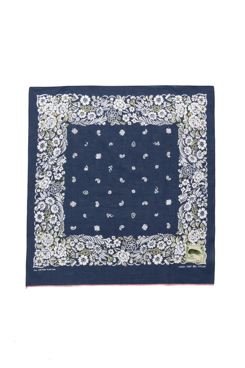 Fastcolor Selvedge Bandana (CHURCHILL GARDEN) 20x20 4