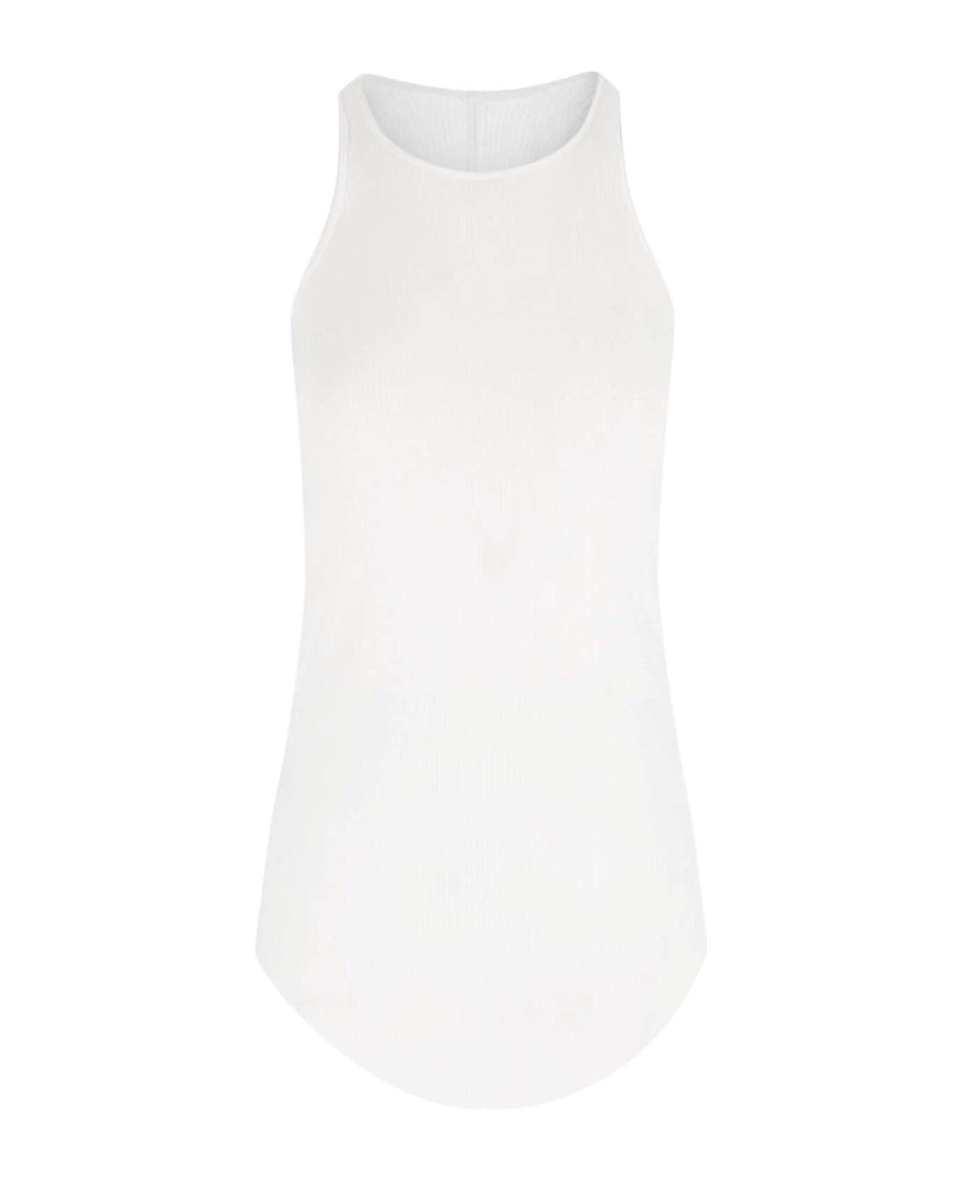 Viscose And Silk Tank Top - 1