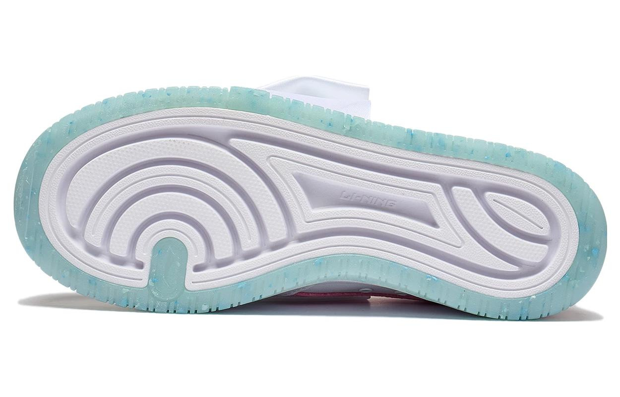 (WMNS) Li-Ning Future C1 Shoes 'White Pink Blue' AGCT038-4 - 7