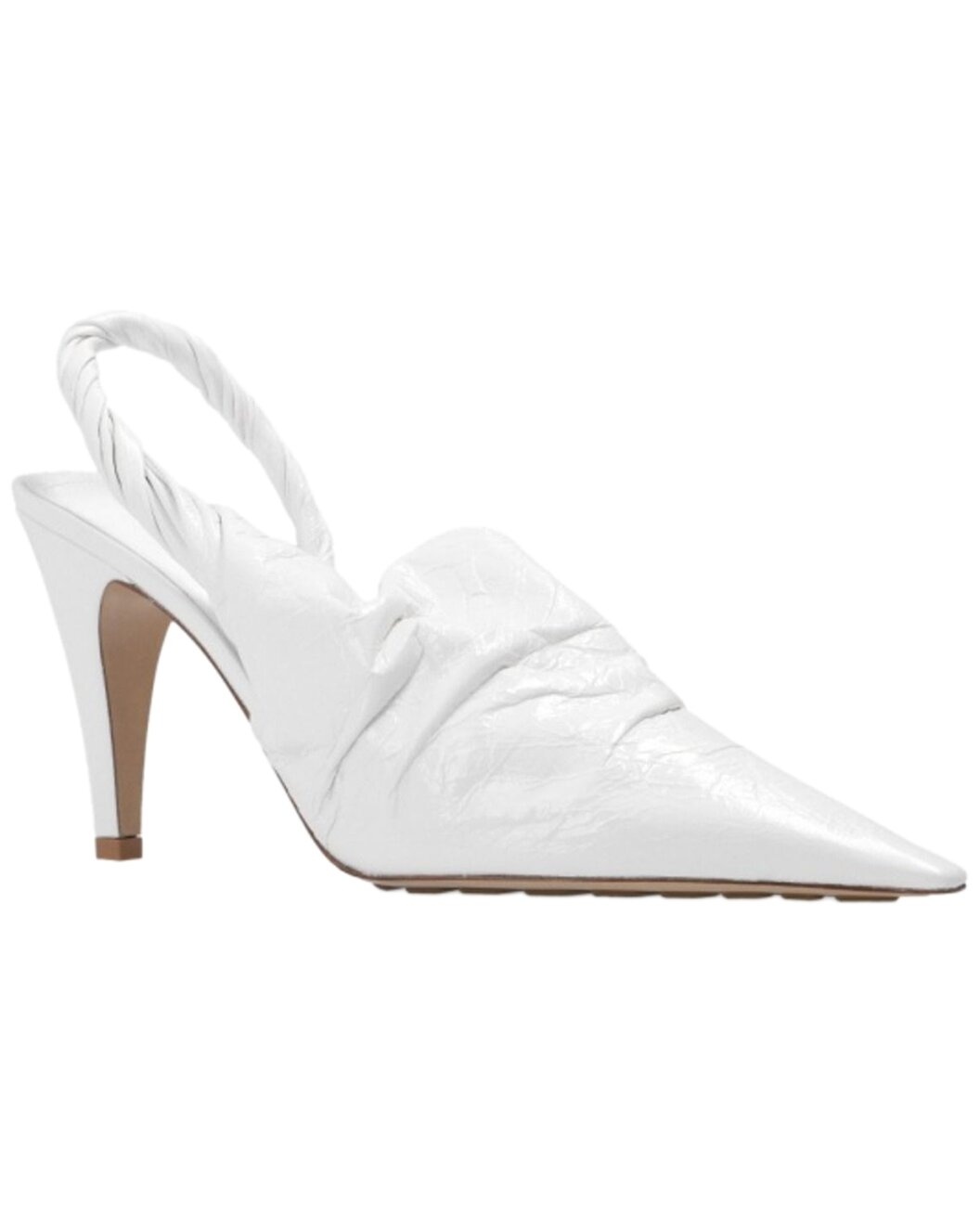 Bottega Veneta Pointed Toe Leather Mule - 1