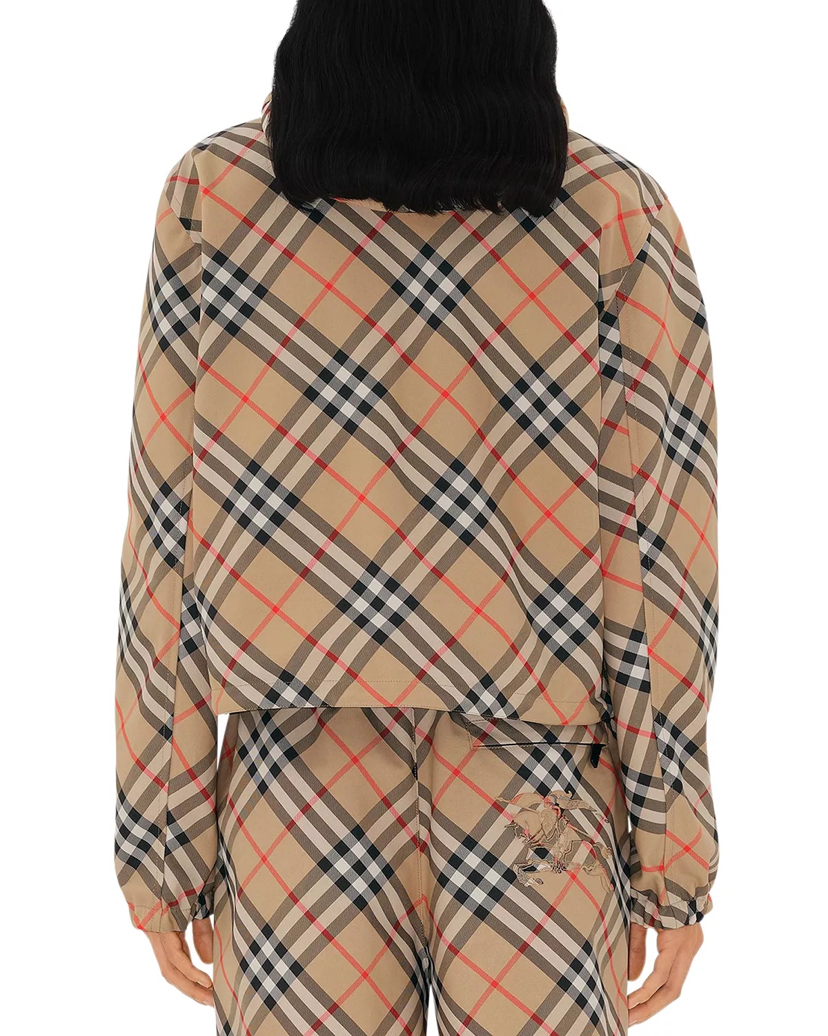 Hooded Cropped Reversible Jacket - 3