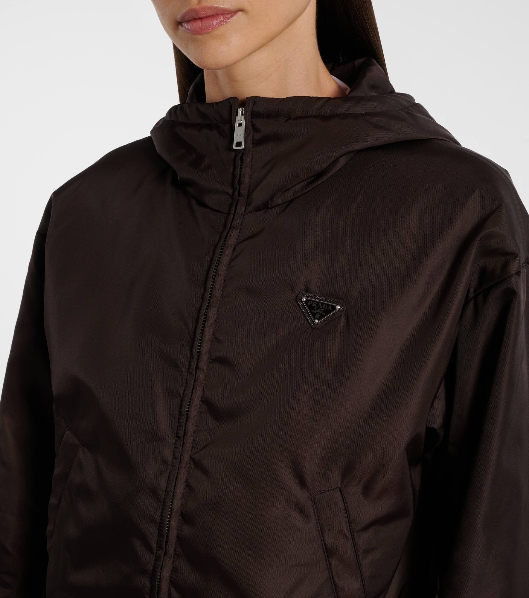 Re-Nylon hooded jacket - 4