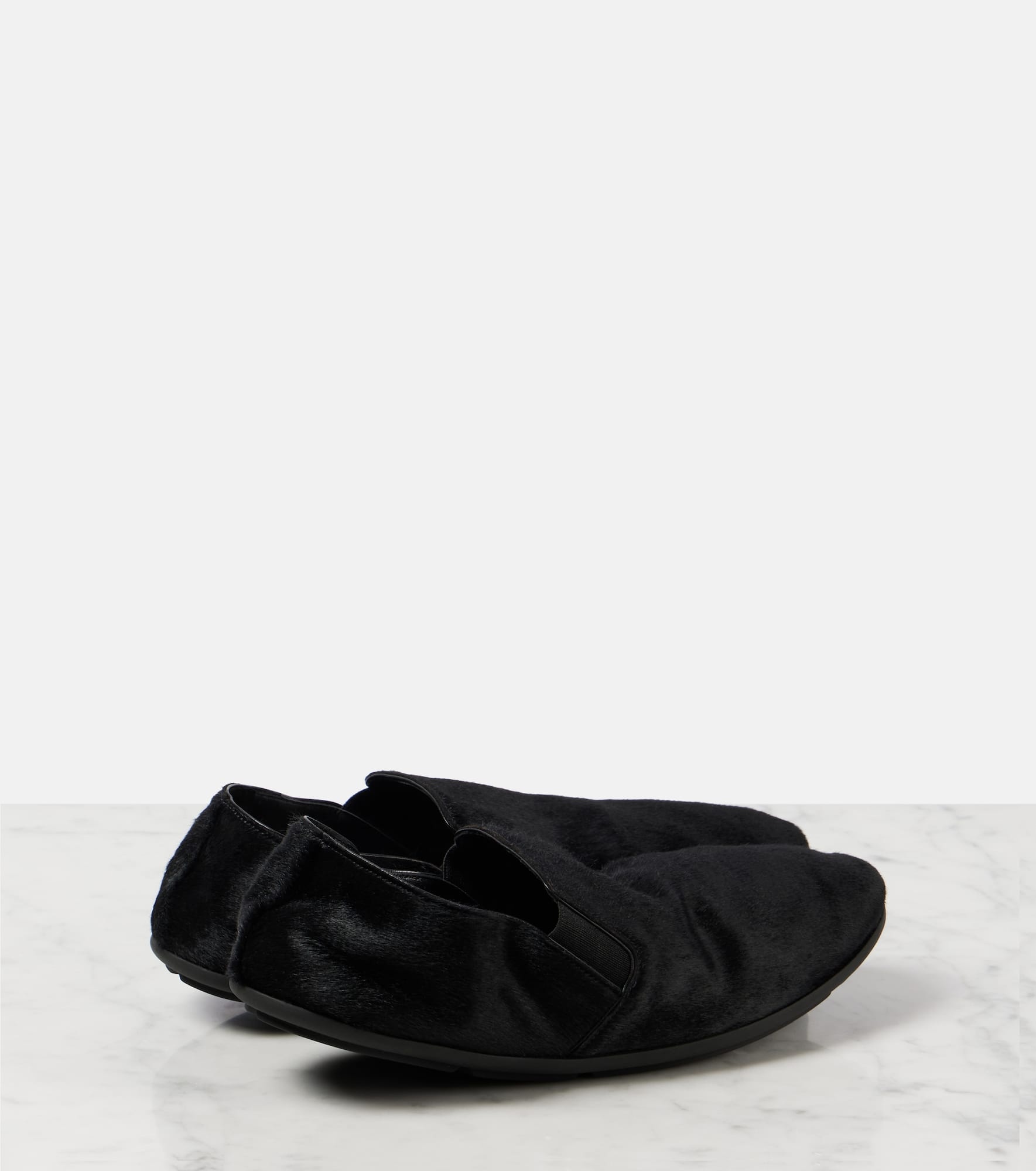 Vincit pony hair slip-on shoes - 2