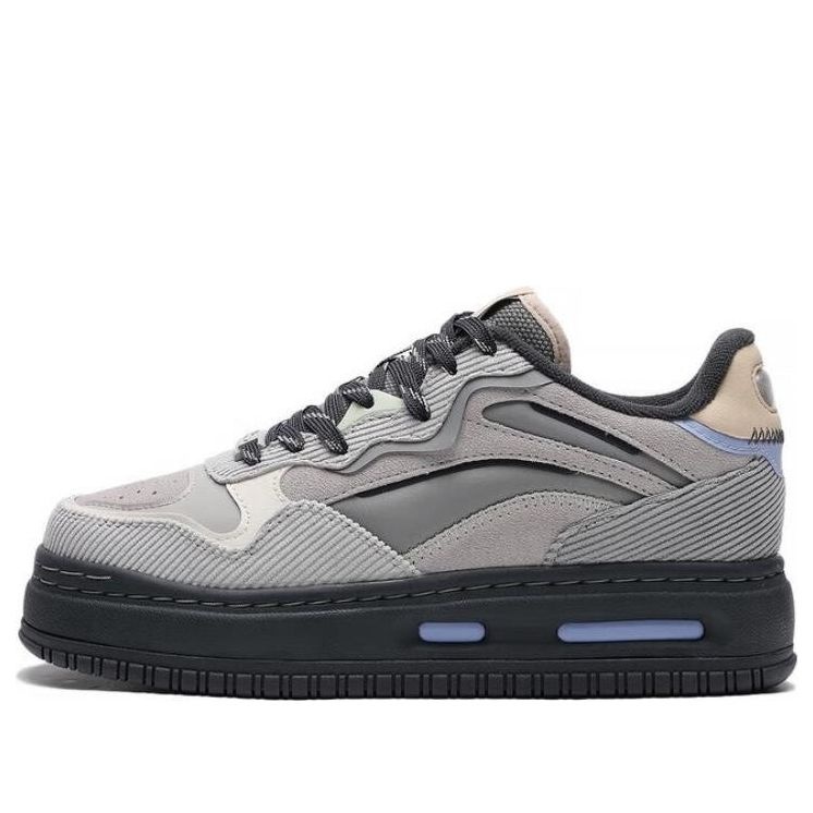 (WMNS) Li-Ning Future C1 'Grey Black' AGCT028-8 - 1