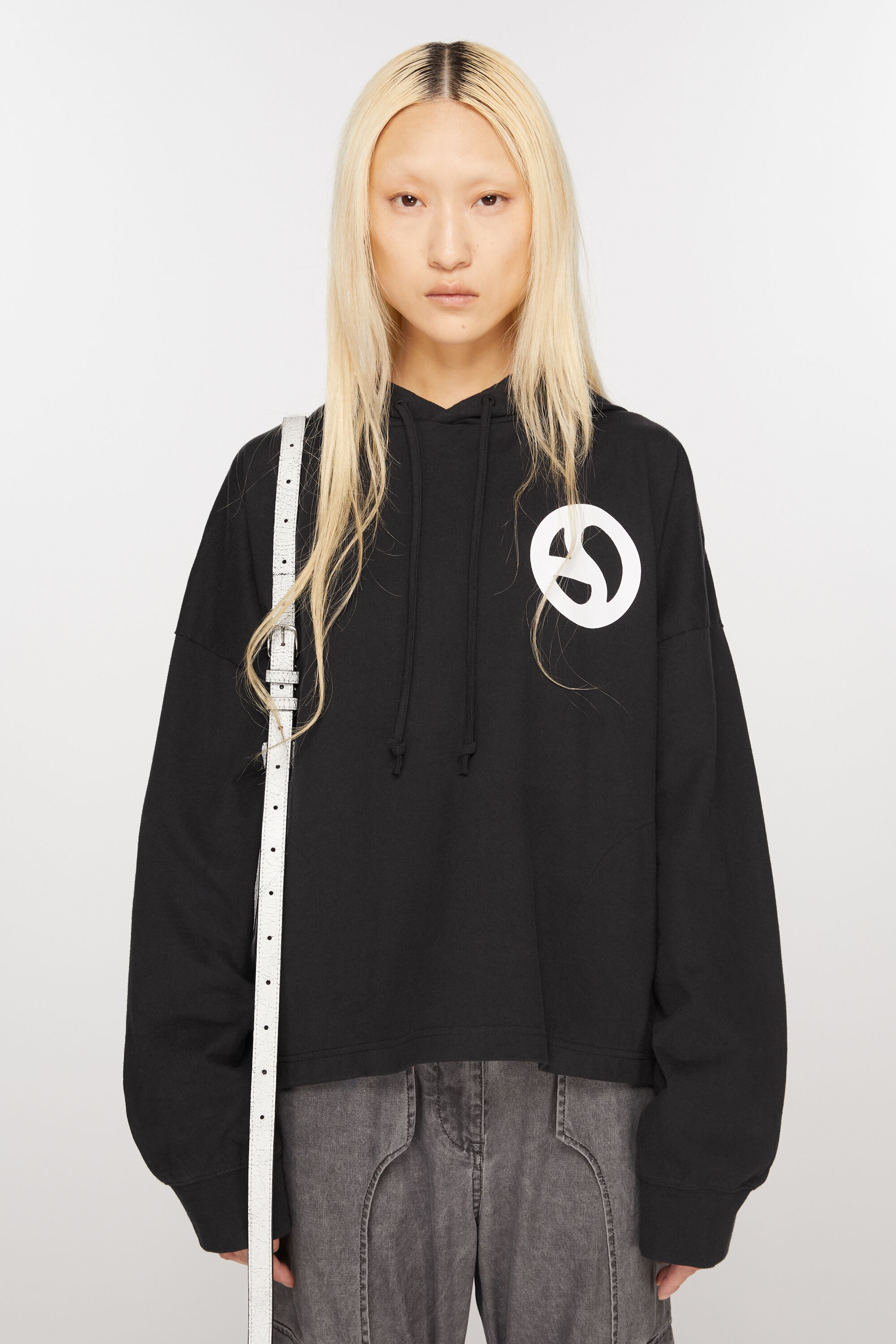 Hooded sweater - Black - 2
