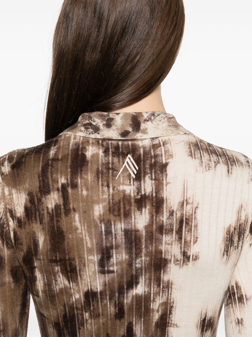 tie-dye polo top - 5