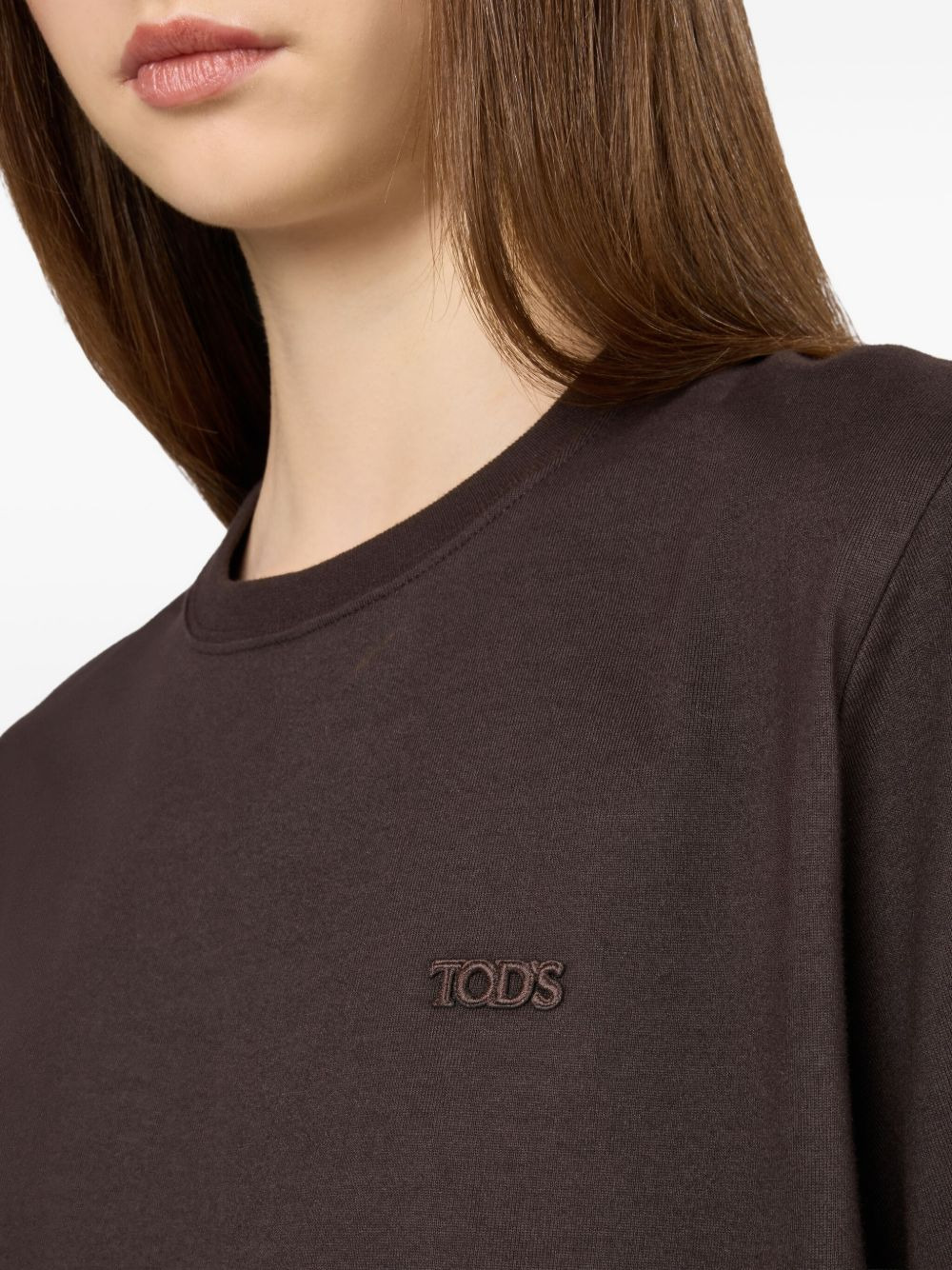 logo-embroidered T-shirt - 5