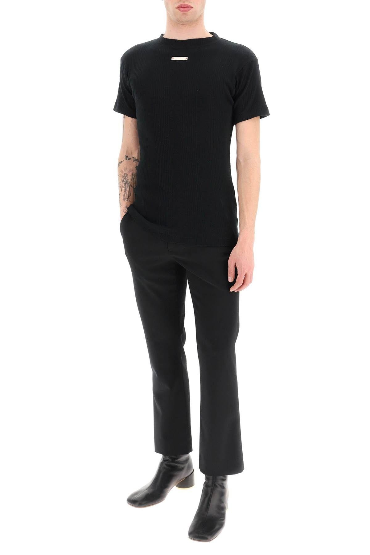 Maison Margiela Fancy Rib T-Shirt Tシャツ Maison Margiela Fancy rib T-shirt | REVERSIBLE