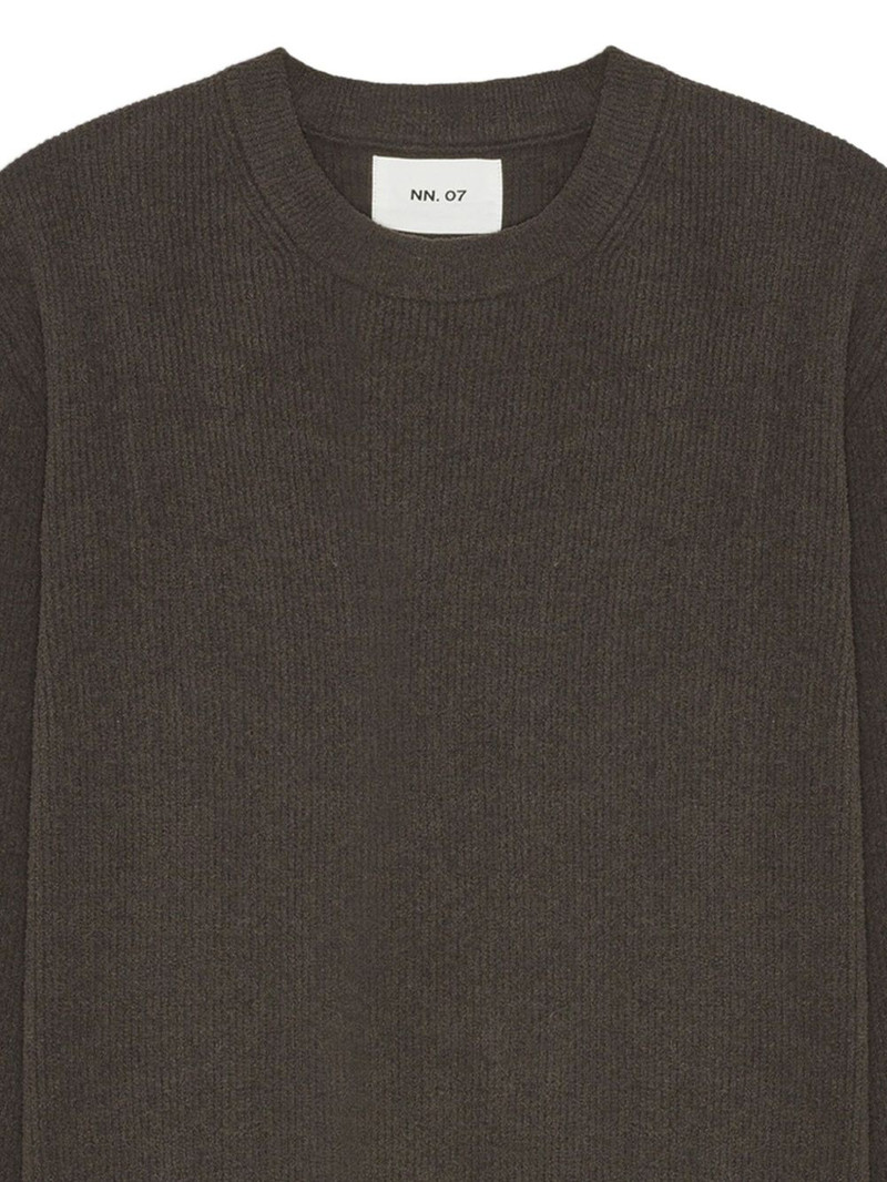 NN07 ribbed crew-neck sweater outlook