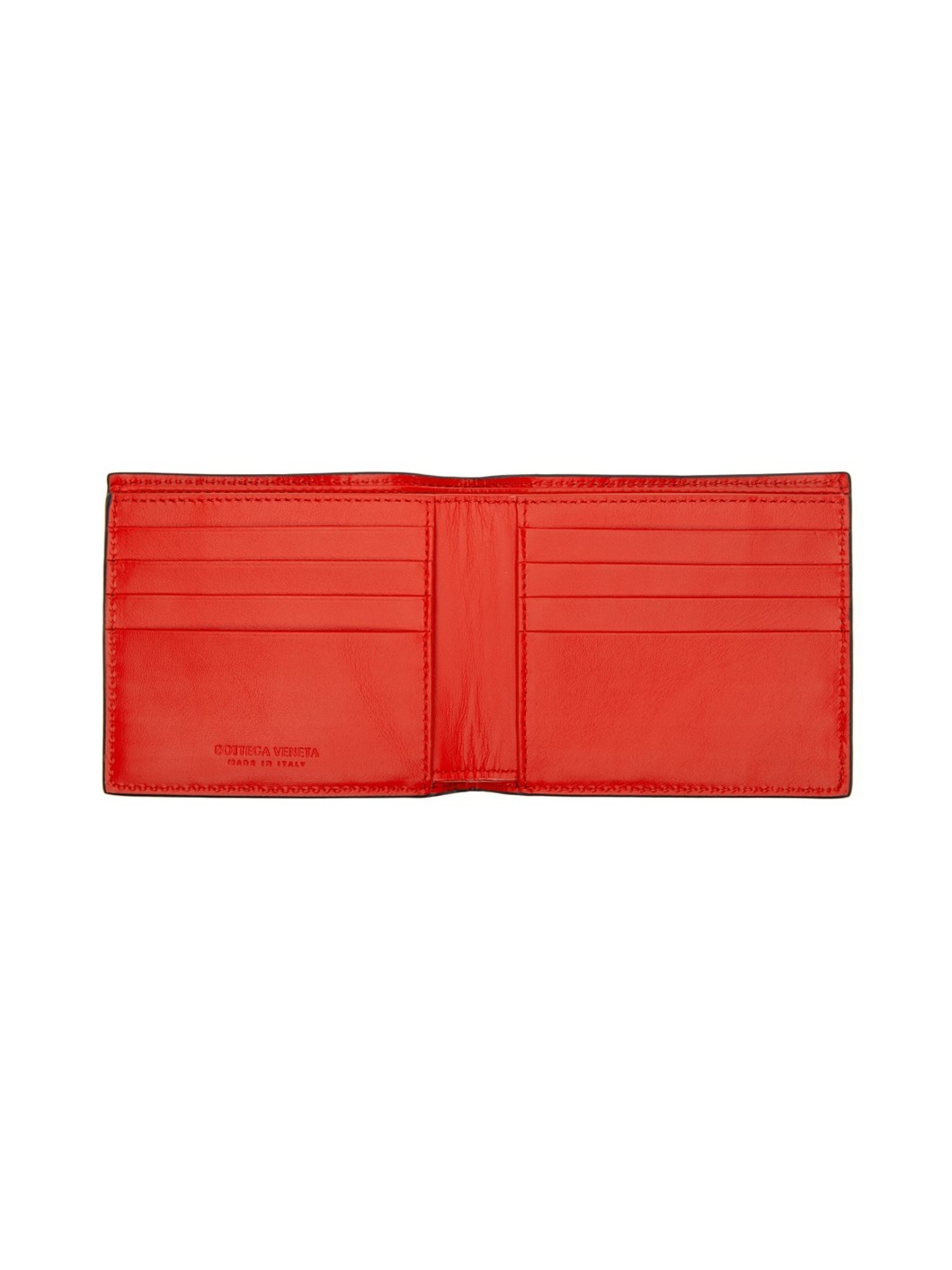 Black & Red Bi-Fold Wallet - 3