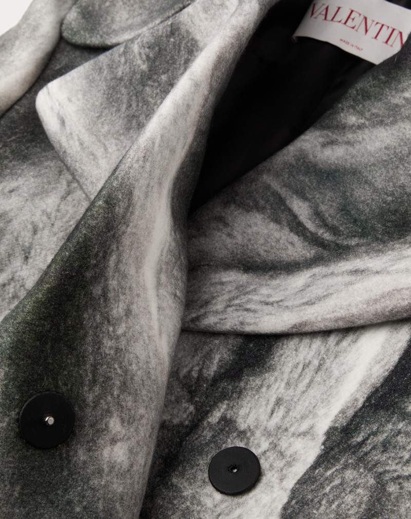 Valentino VALENTINO WILDPRINT SOFT COAT outlook