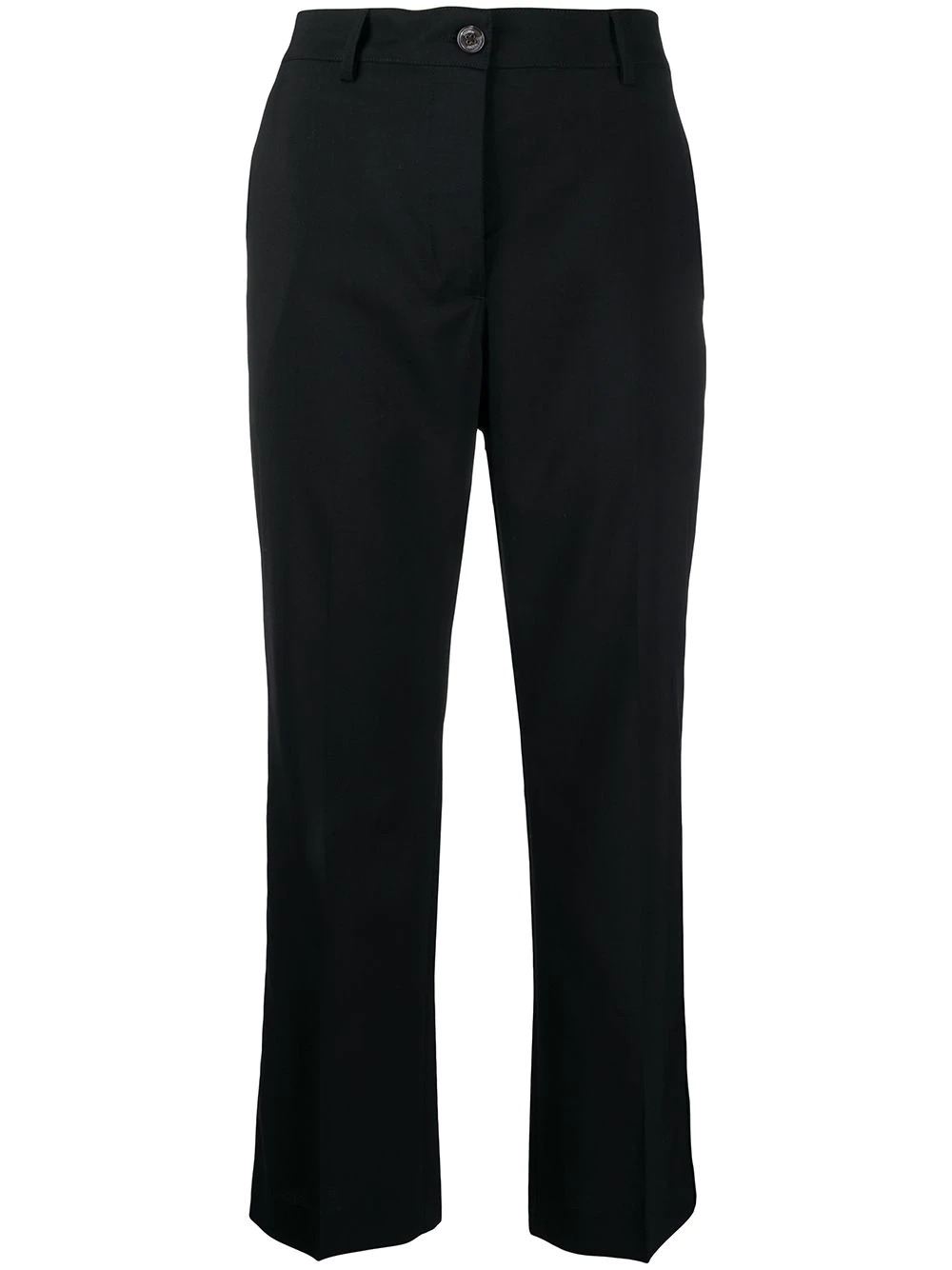 tailored cropped trousers - 1