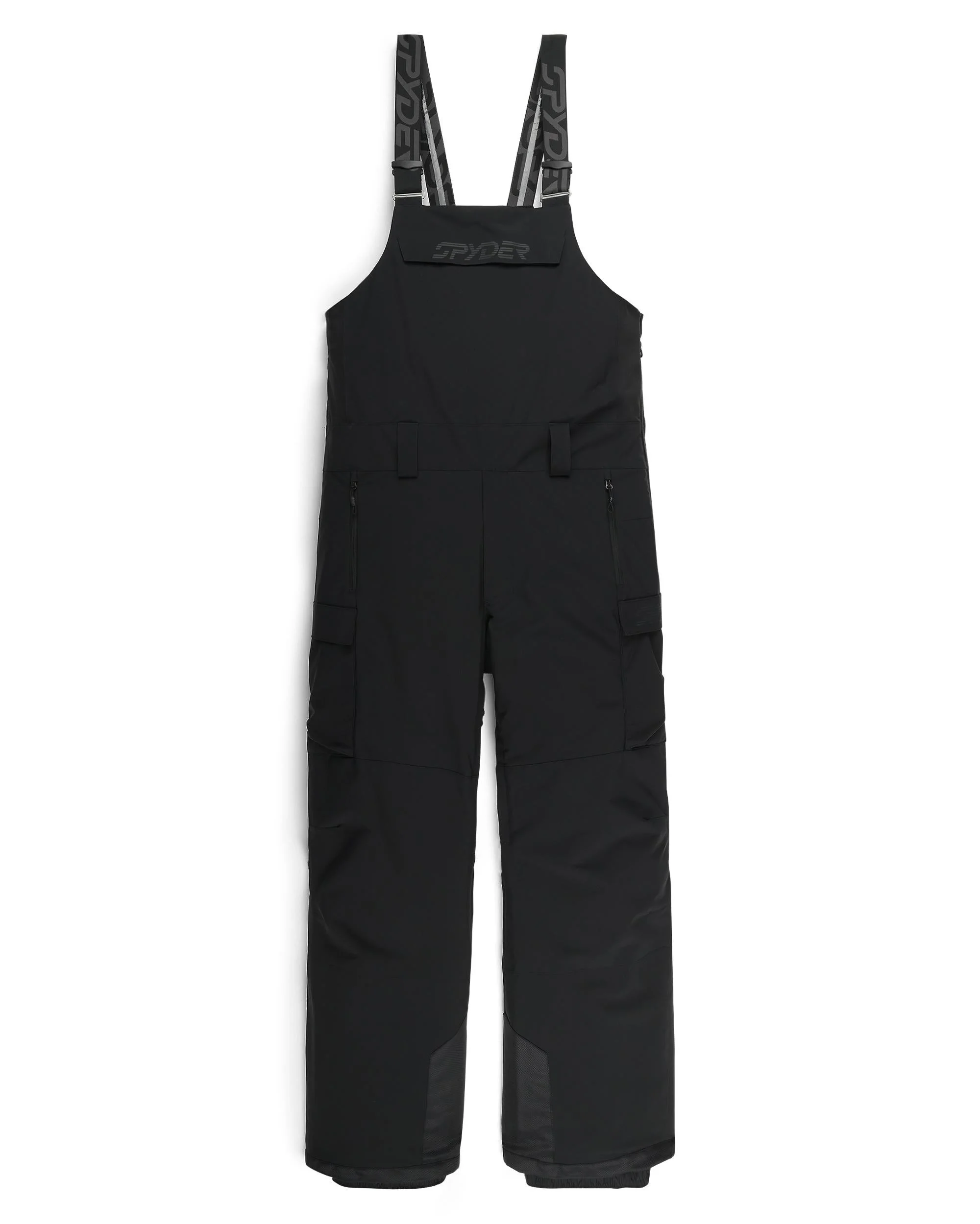 Mens Lift Bib Pants - Black - 1