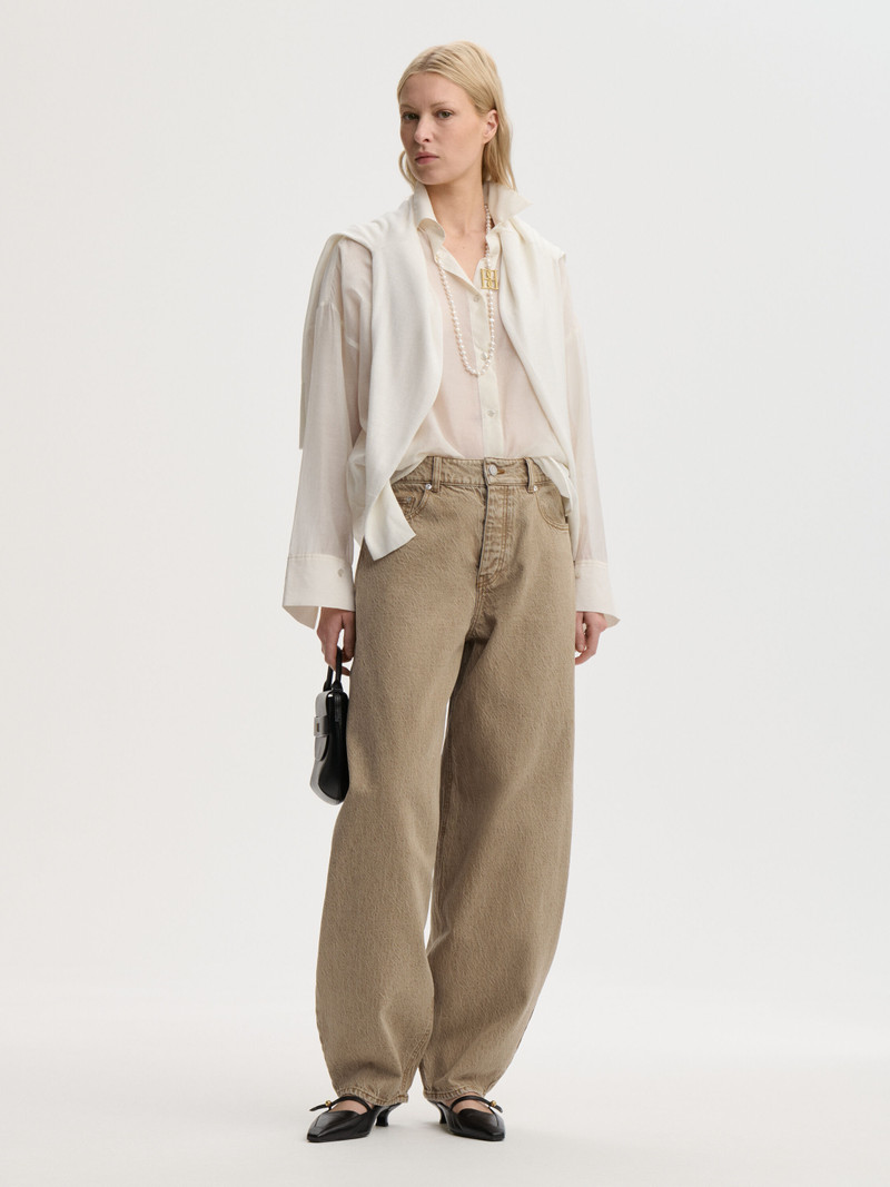 BY MALENE BIRGER Dallas organic cotton jeans outlook