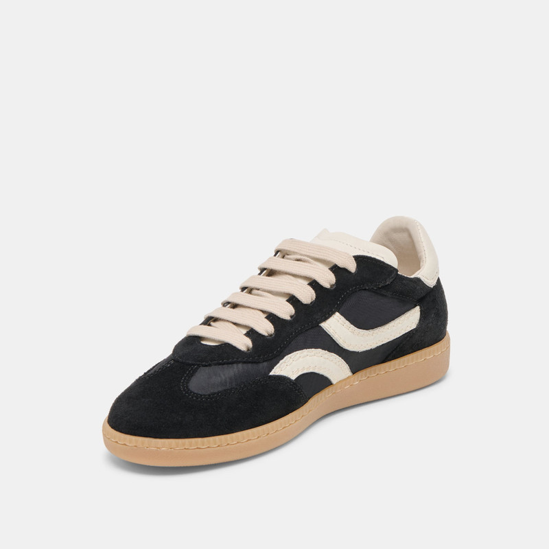 REBEL SNEAKERS BLACK NYLON 4