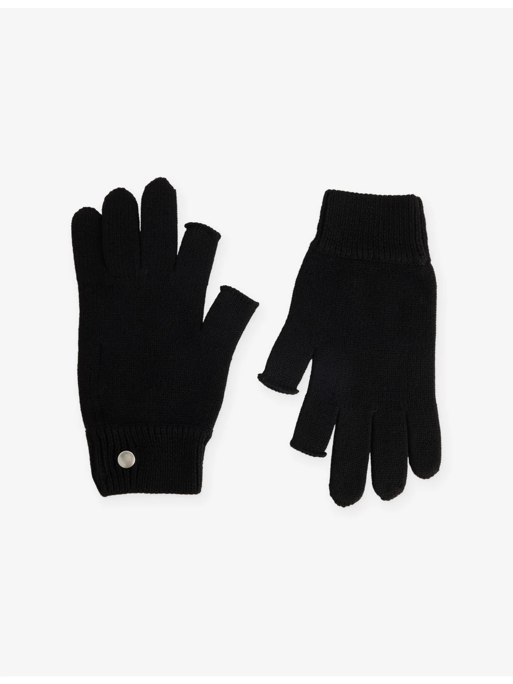 Touchscreen Knitted Wool Gloves - 1