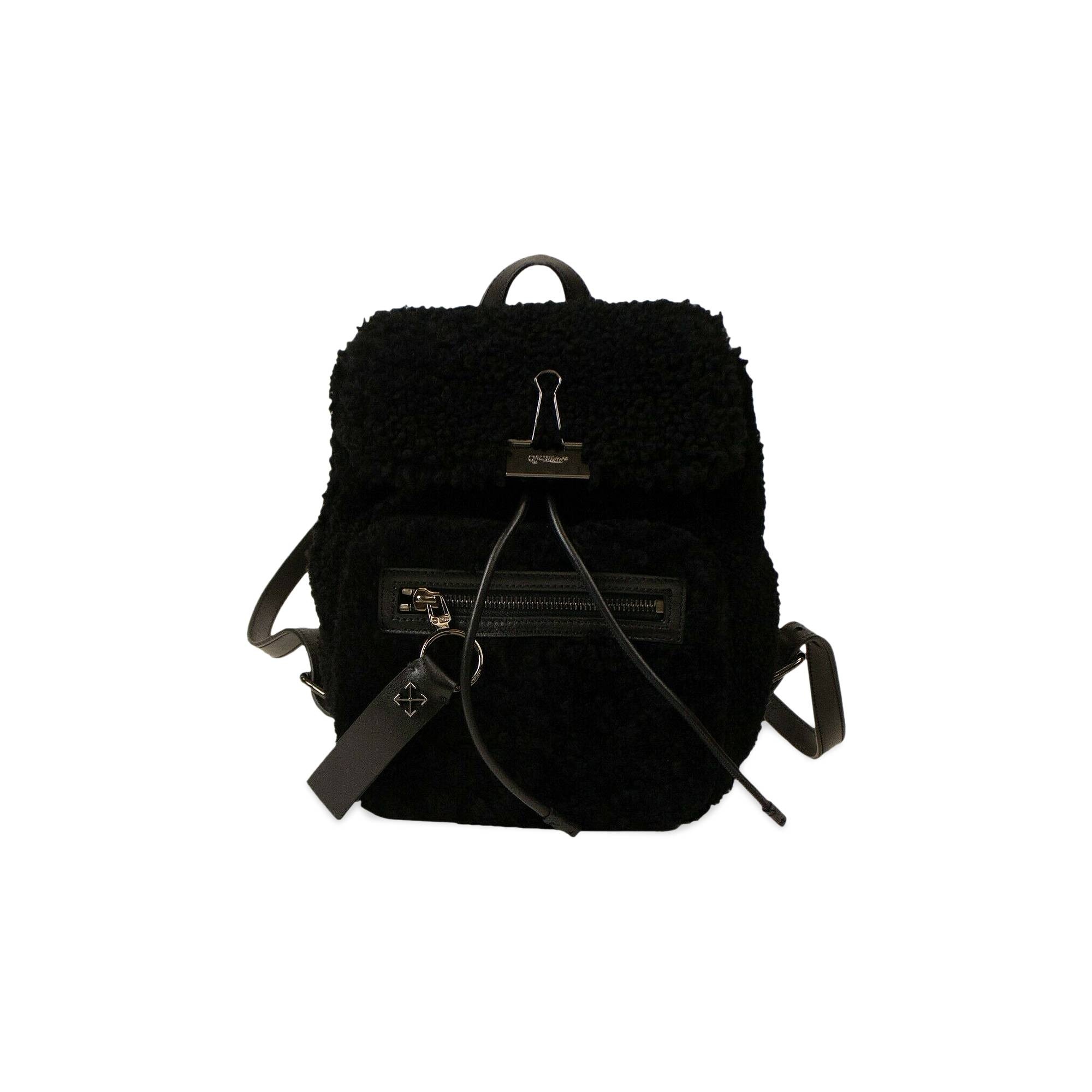 Off-White Montone Binder Mini Backpack 'Black' - 1