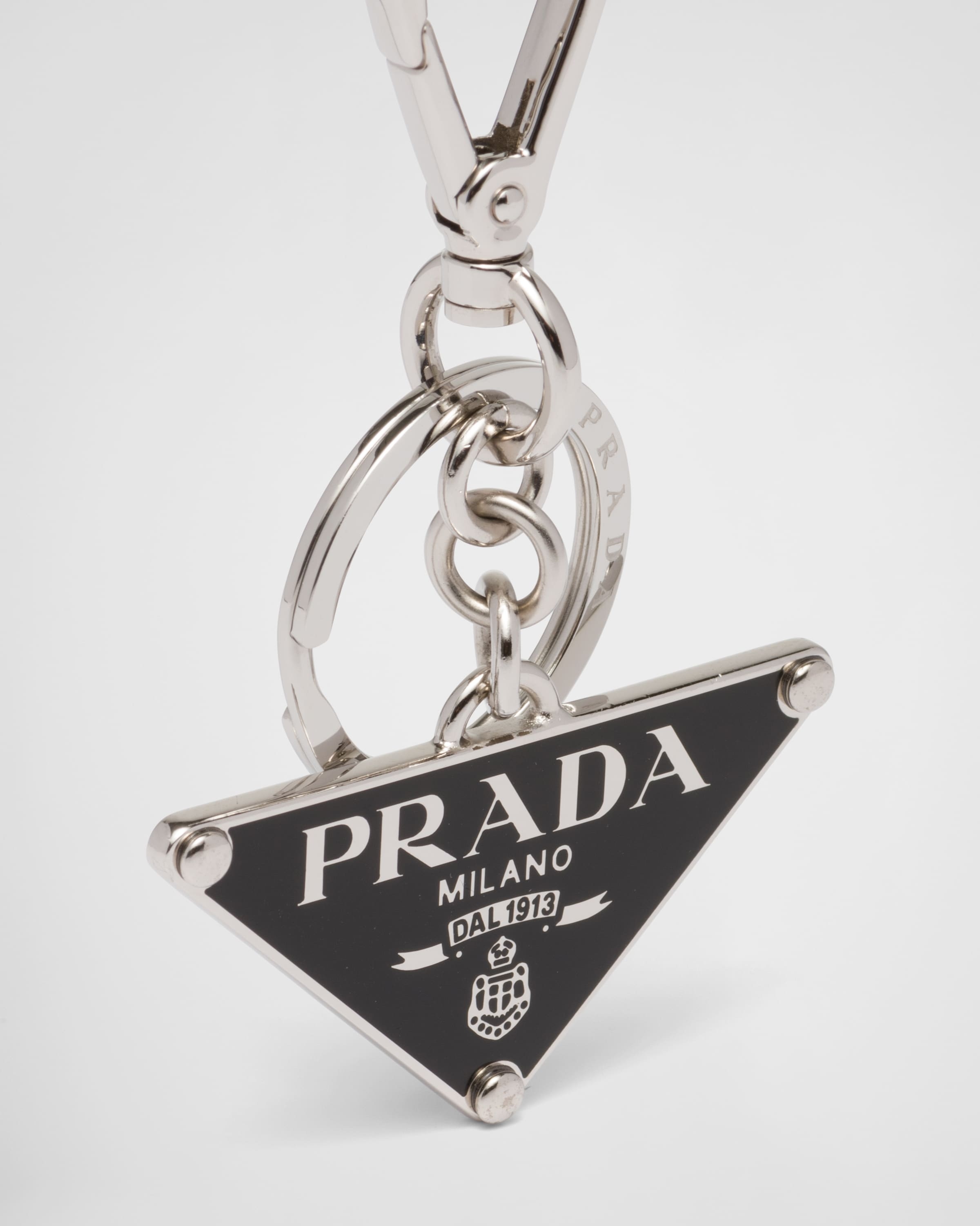 Prada Metal keychain